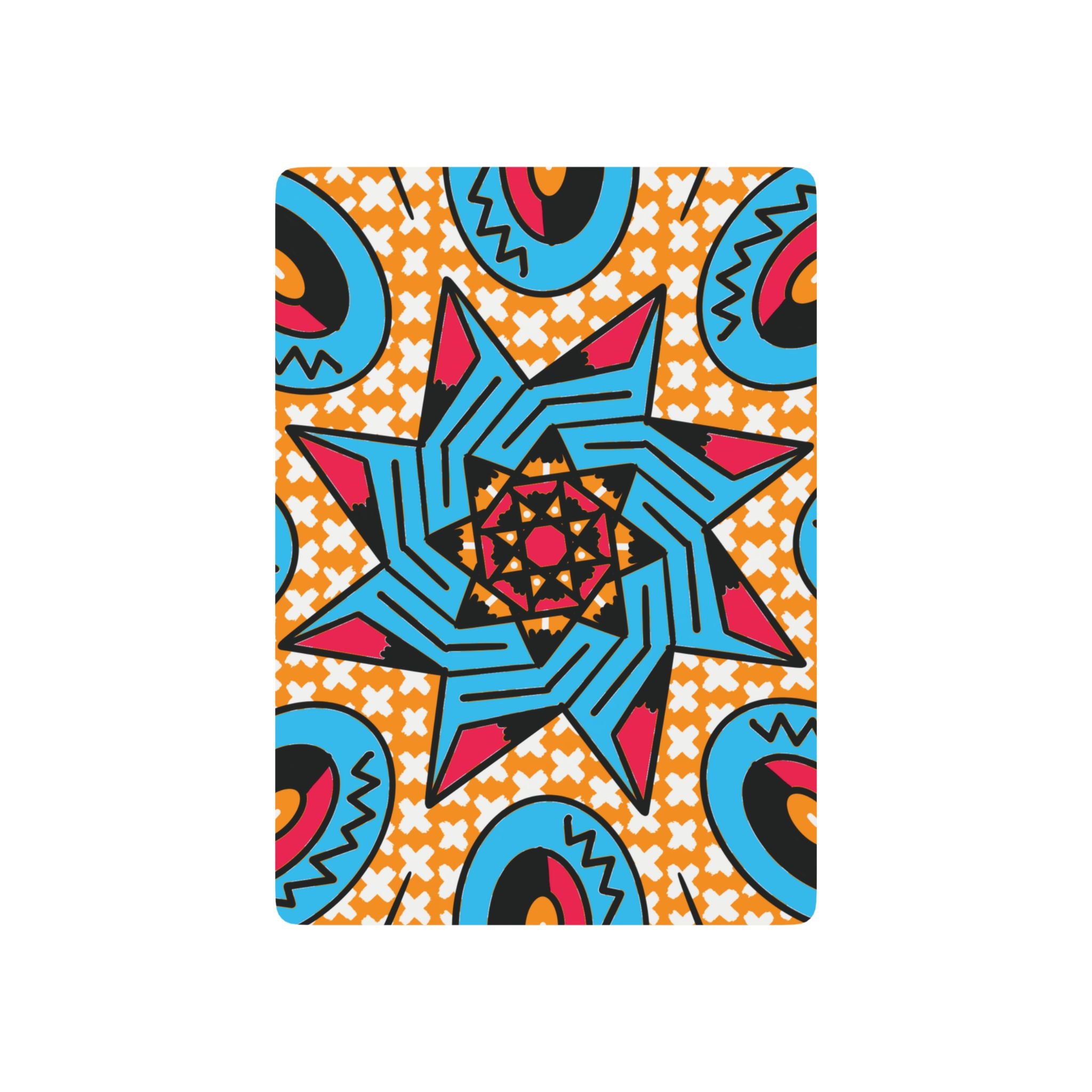 Colorful Poker Playing Cards