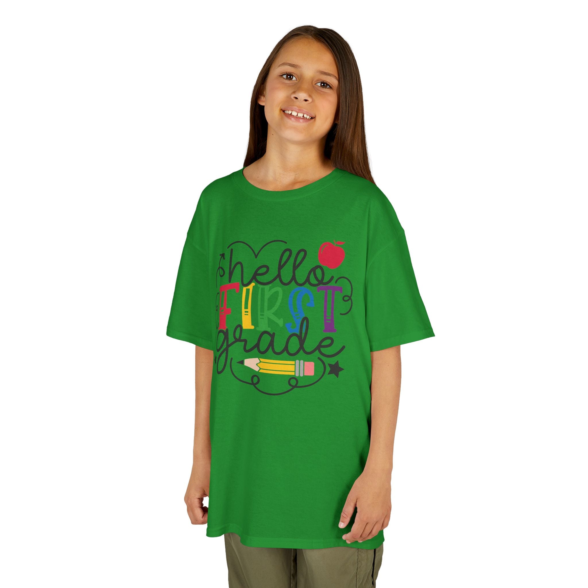 Kids First Grade Tee, Back to School Outfit, Classroom Apparel, Fun Kids Tee, Teacher Gift