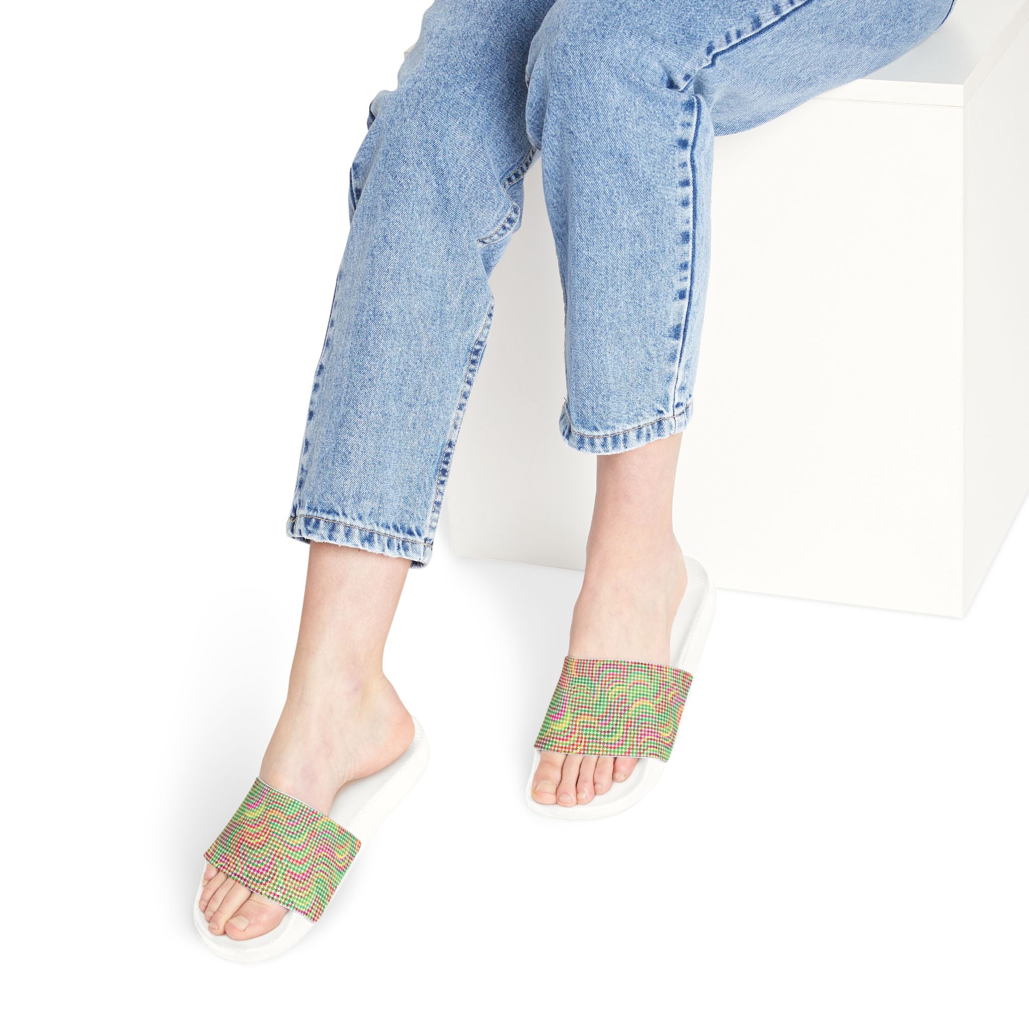 Women’s Houndstooth Sandals/Slides