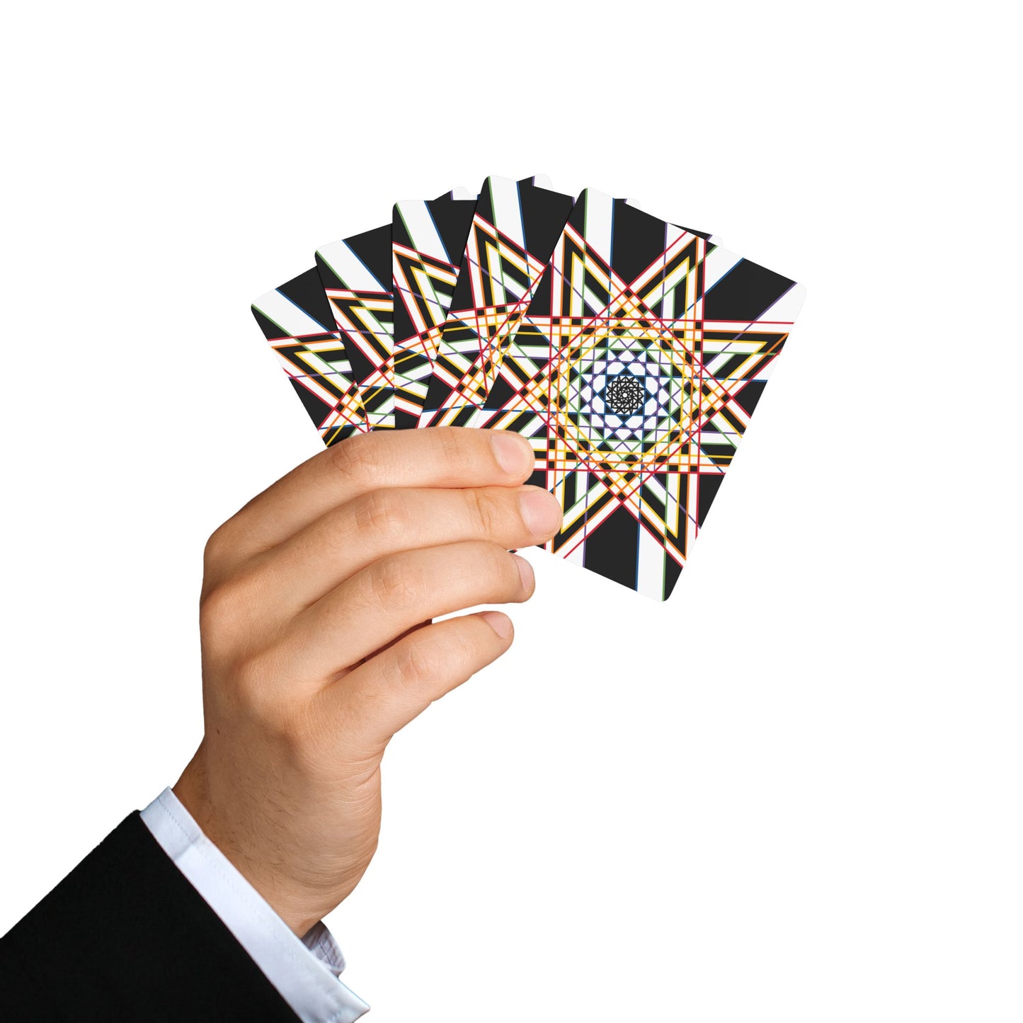 Geometric Star Playing Cards Set