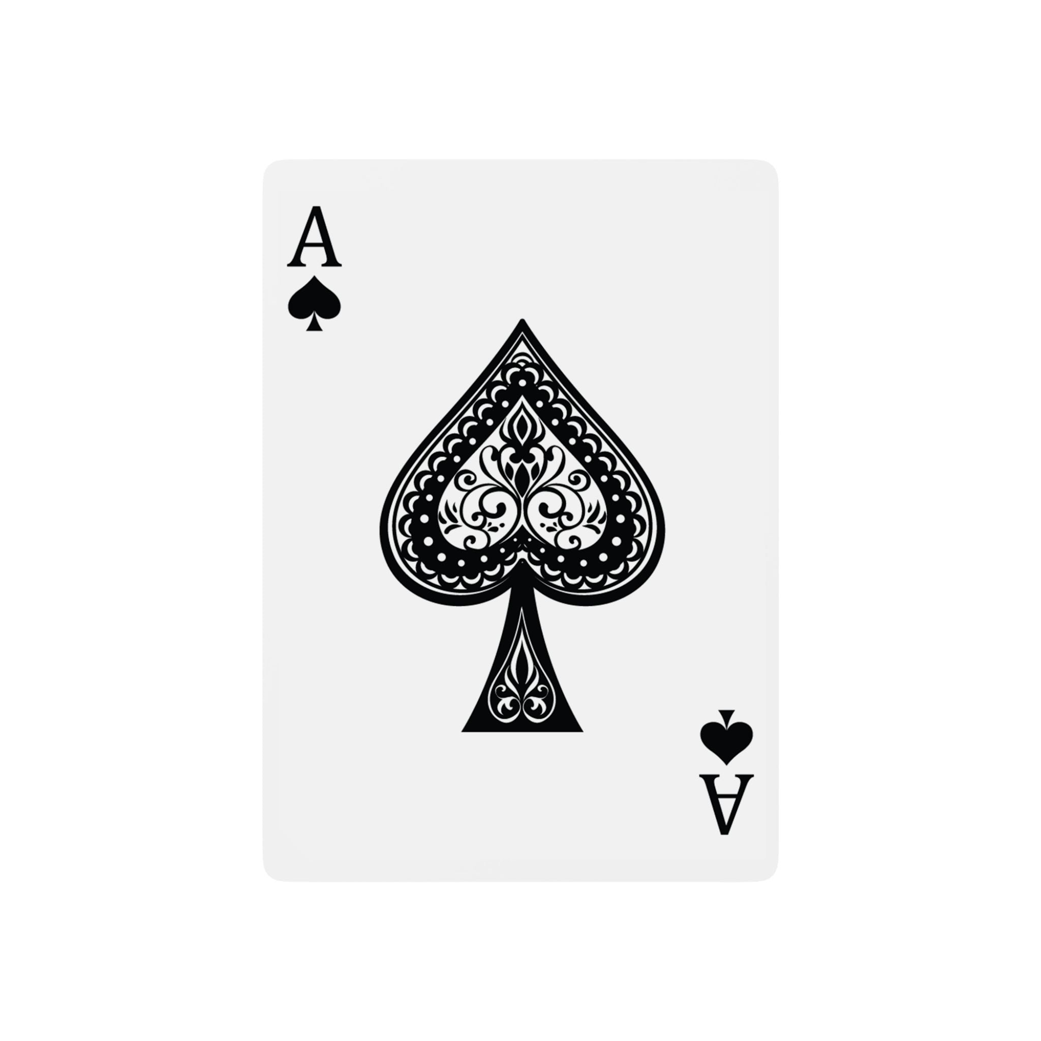 Colorful Poker Playing Cards