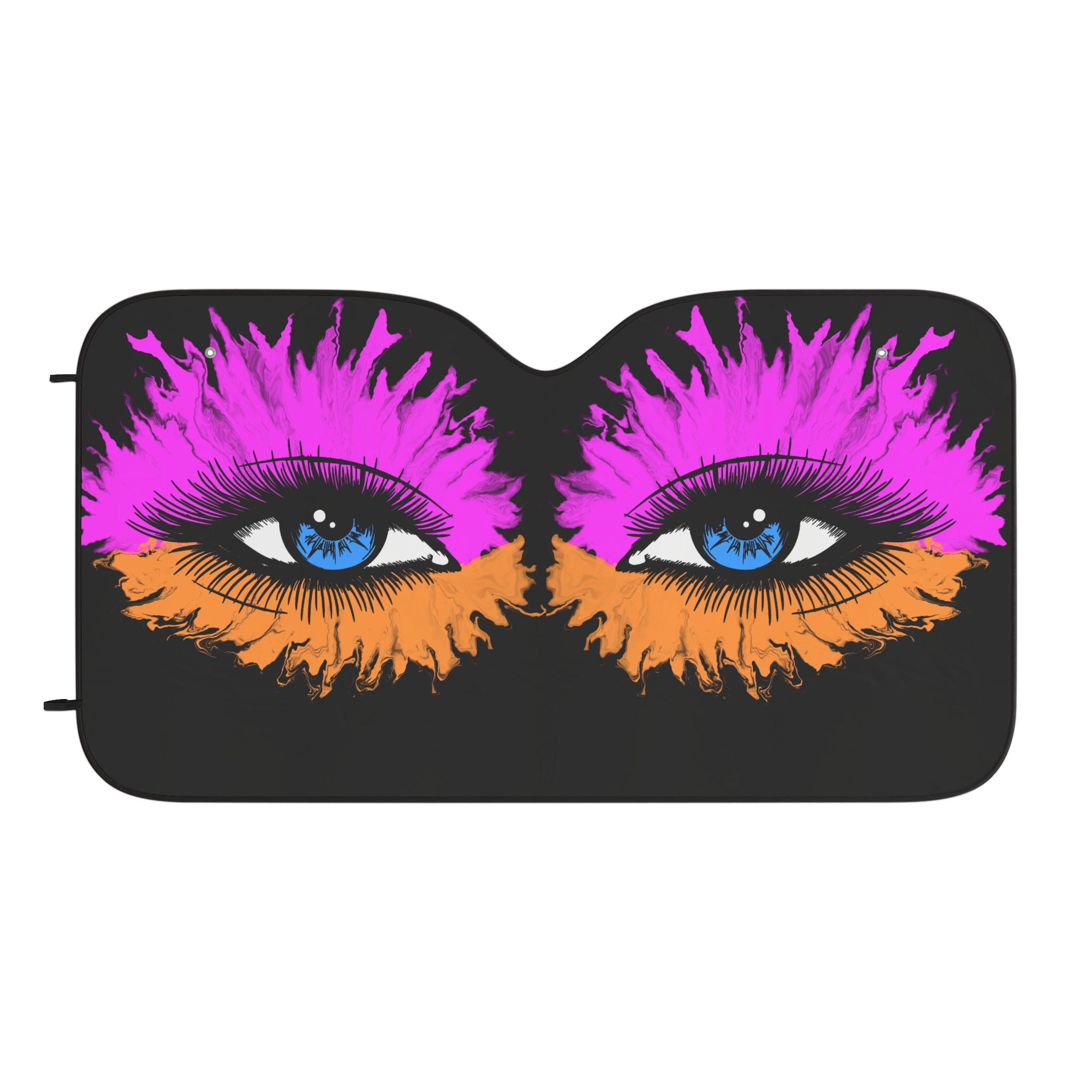 Flashy Eyes Car Sun Shade