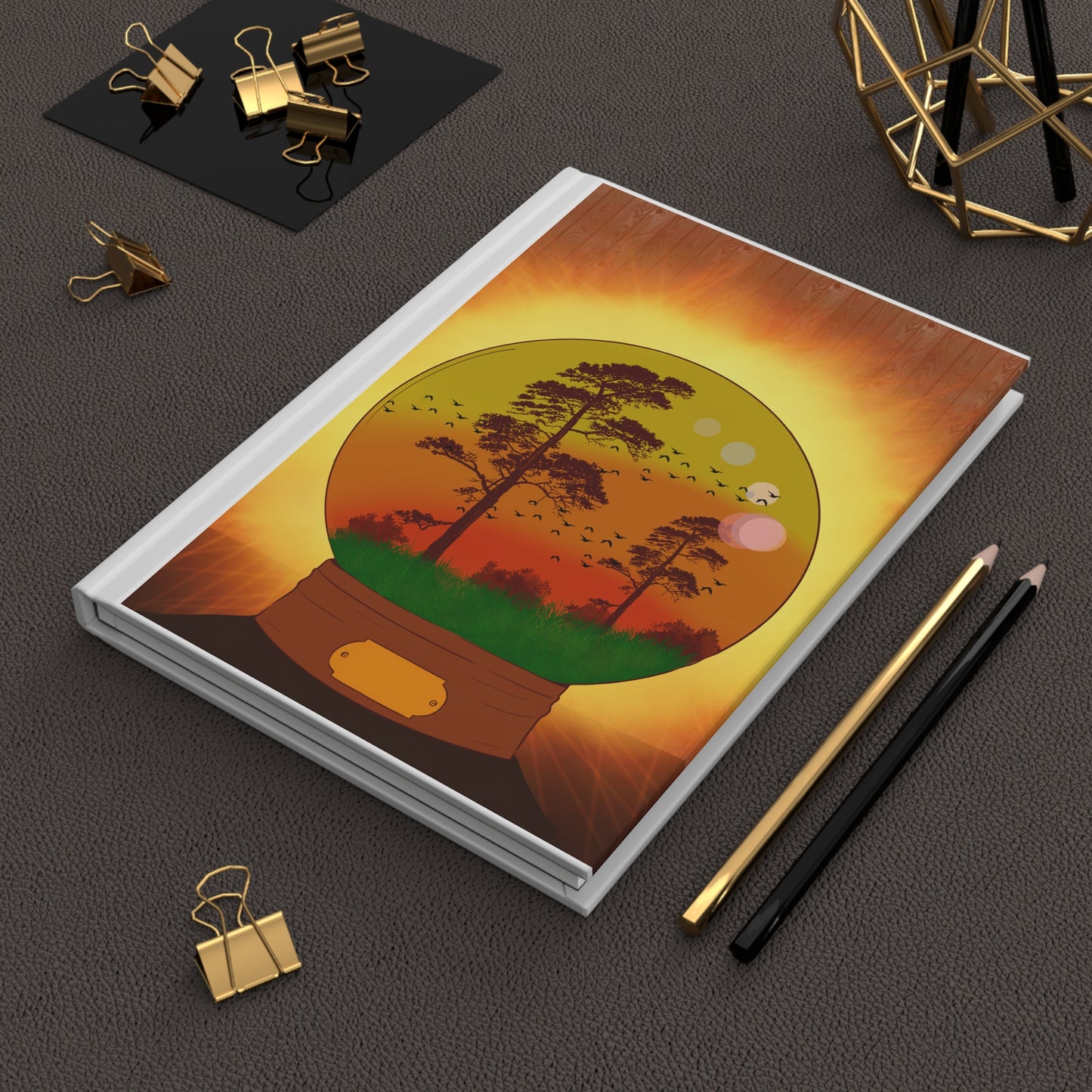 Raus aus dem Kopf... Hardcover-Journal / Tagebuch / Skizzenbuch