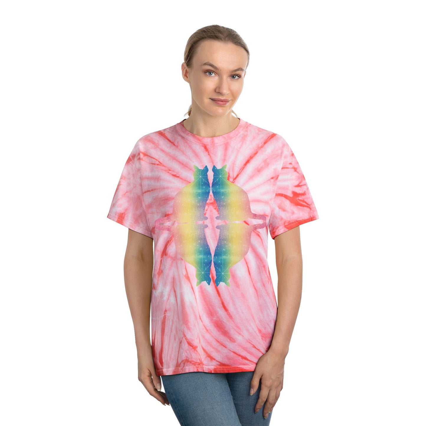 Chic Kitty Tie-Dye Tee