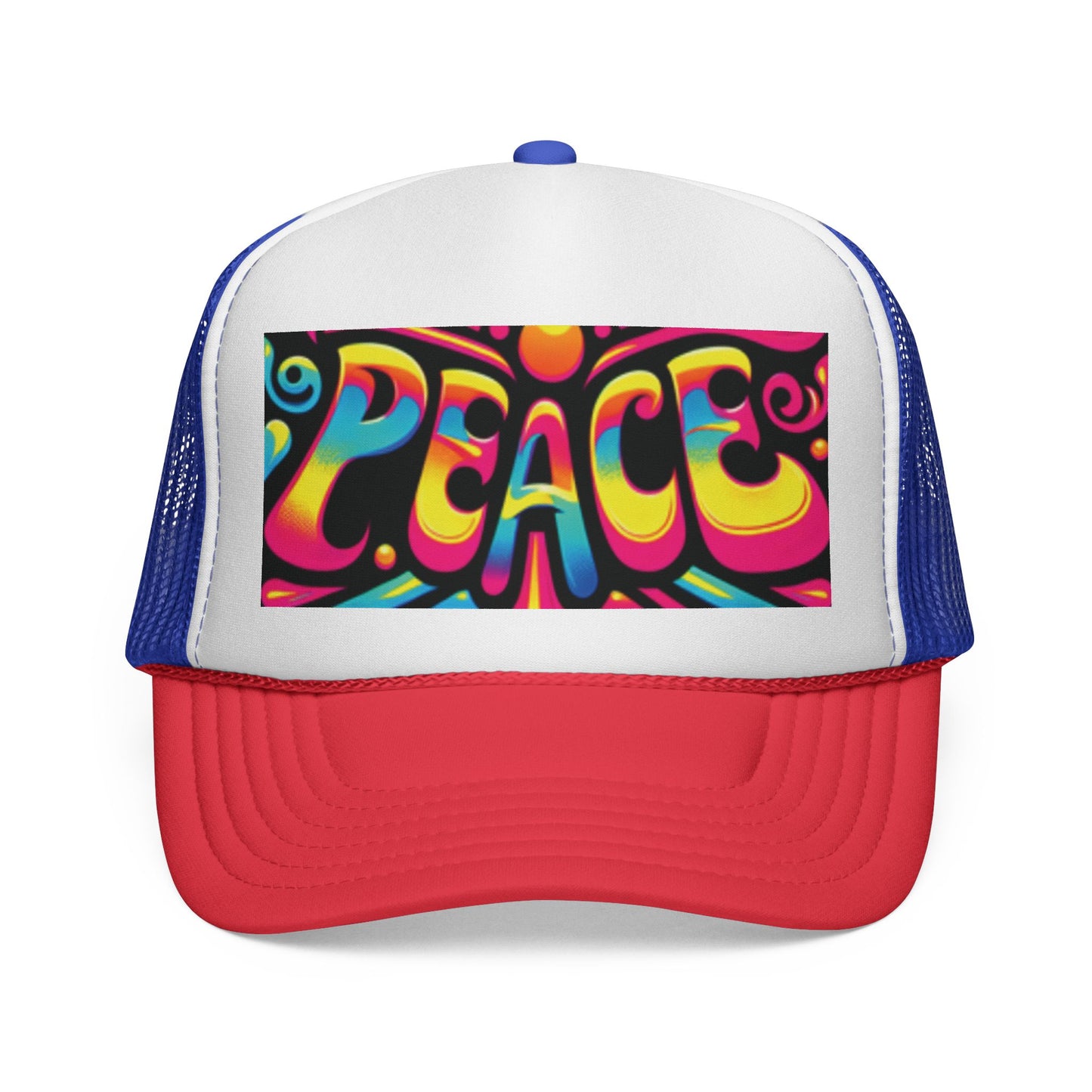 Colorful Peace Trucker Caps