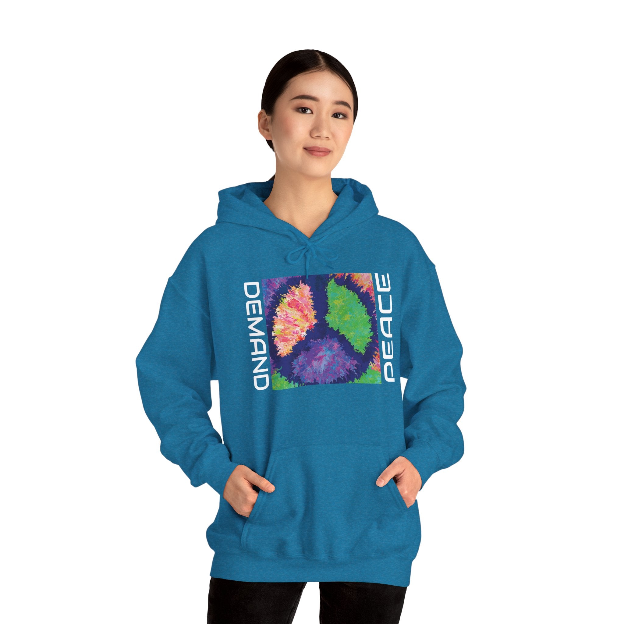 Peaceful Tie Dye Unisex Hoodie