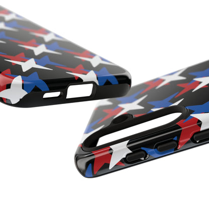 Red White Blue Star Tough Phone Case
