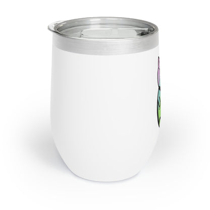 Just a Cat Wine Tumbler