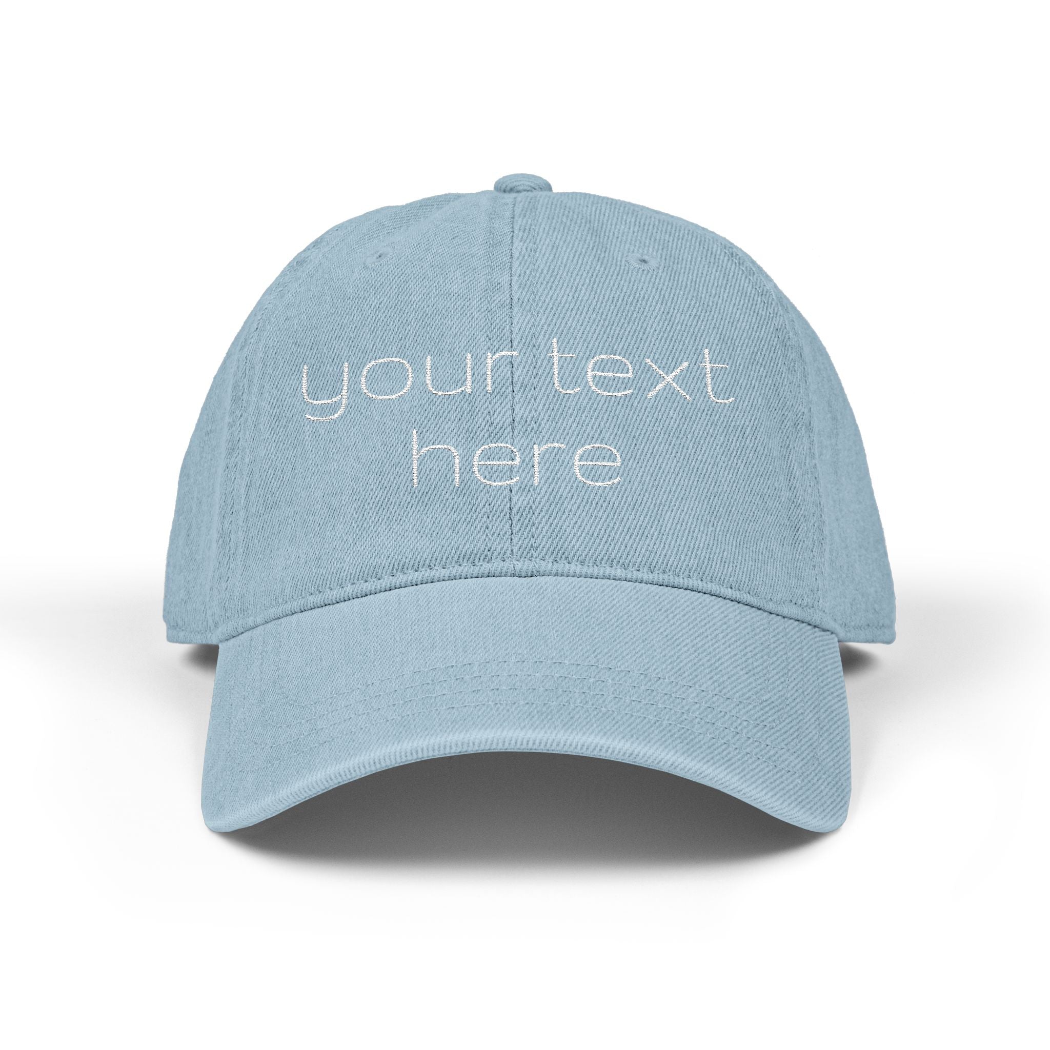 Personalized Denim Hat for Women & Men