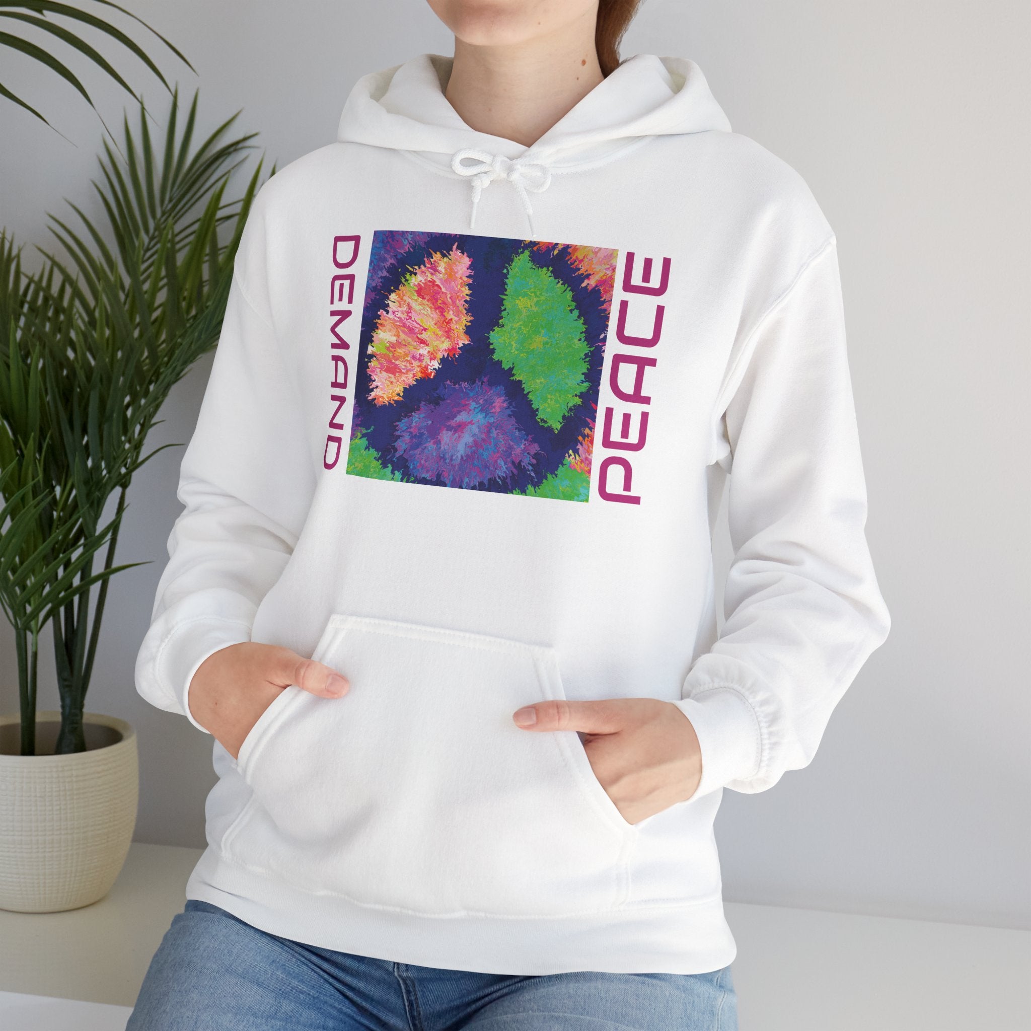 Peaceful Tie Dye Unisex Hoodie