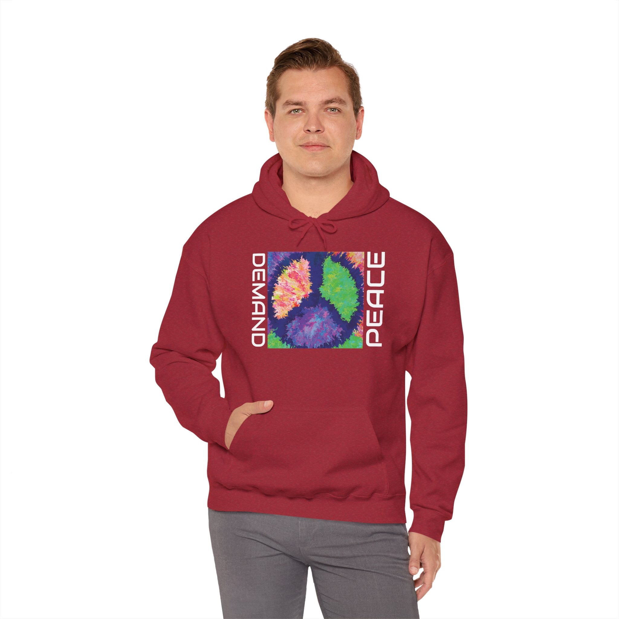 Peaceful Tie Dye Unisex Hoodie