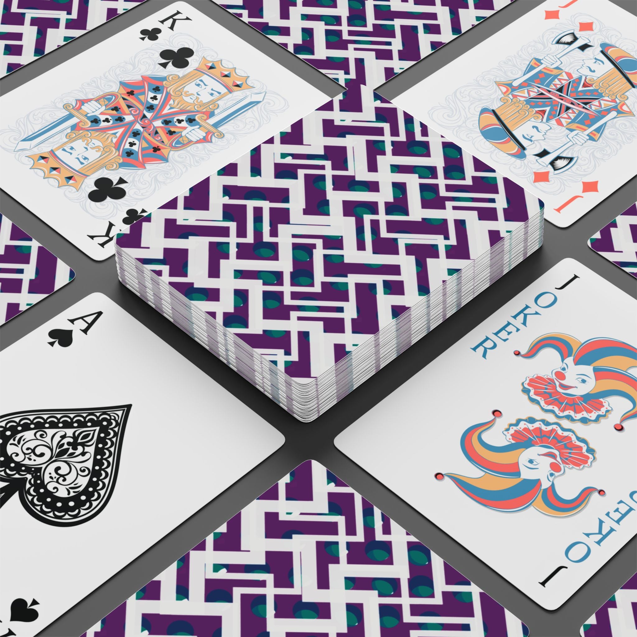 Unique Poker Playing Cards Set