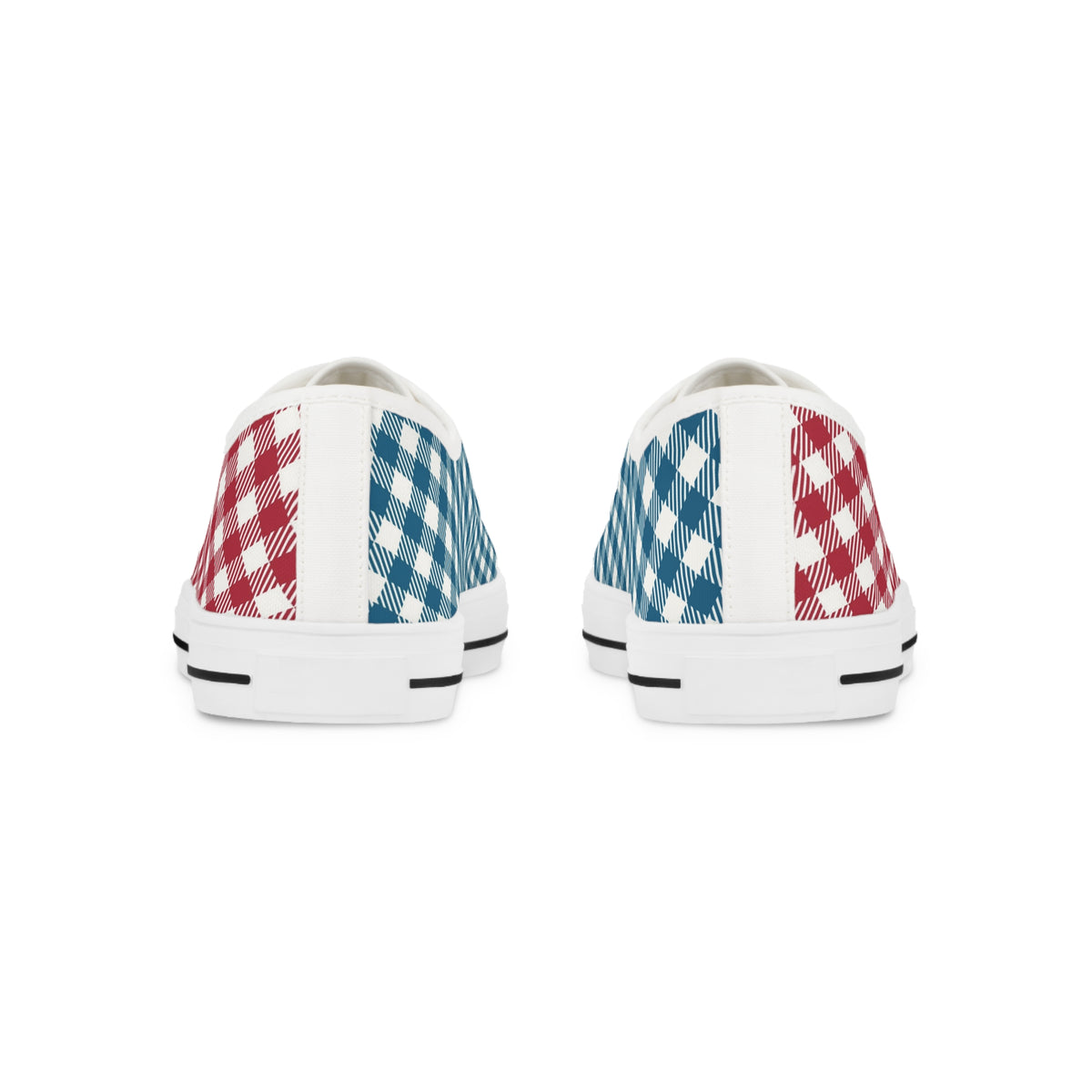 Men’s Stylish RB Tablecloth Low Top Sneakers