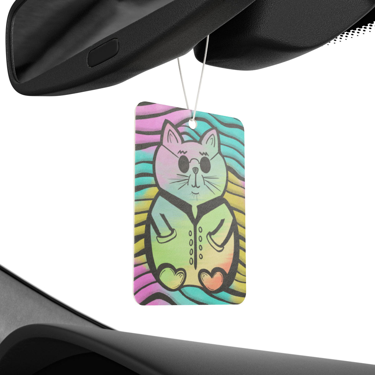Hippie Kitty Car Air Freshener