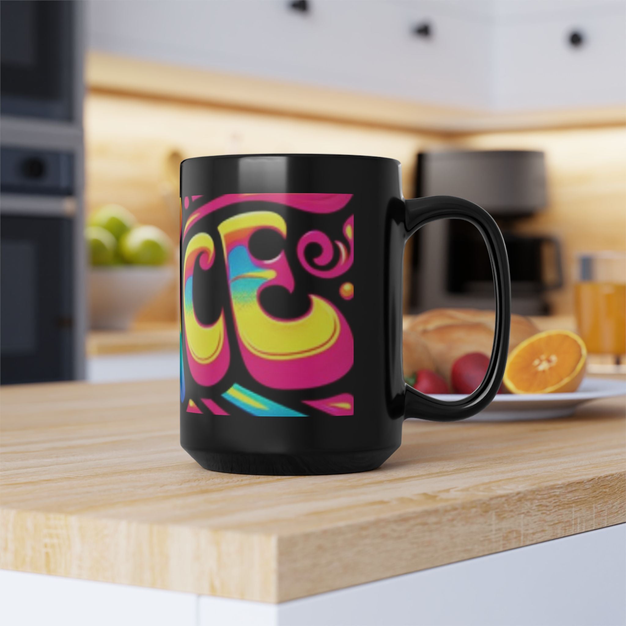 Psychedelic Peace Coffee Tea Mug