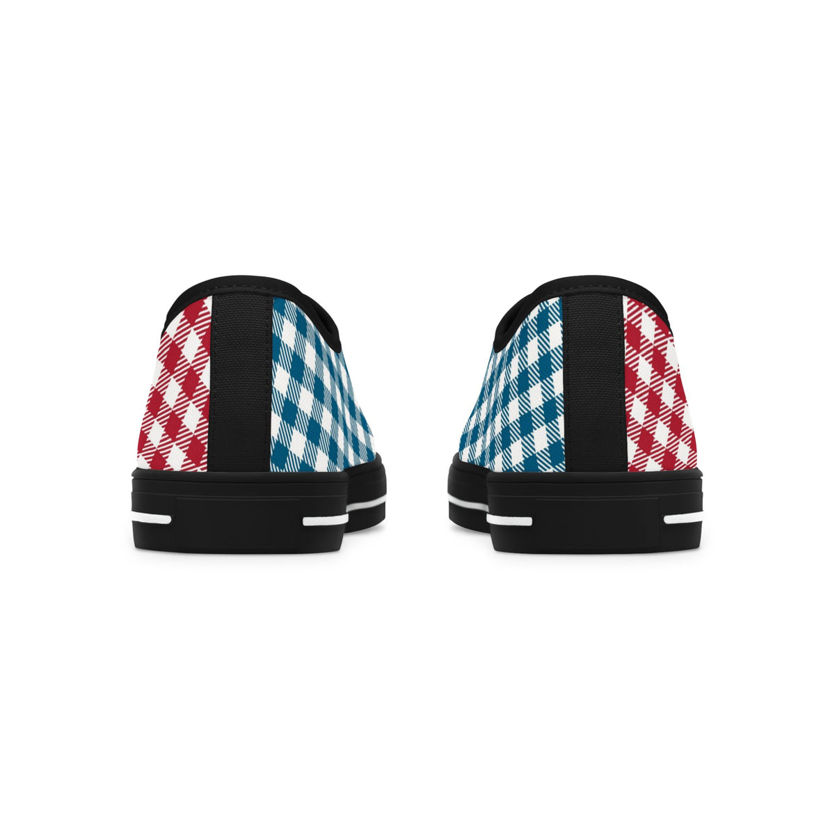 Women’s Stylish RB Tablecloth Low Top Sneakers