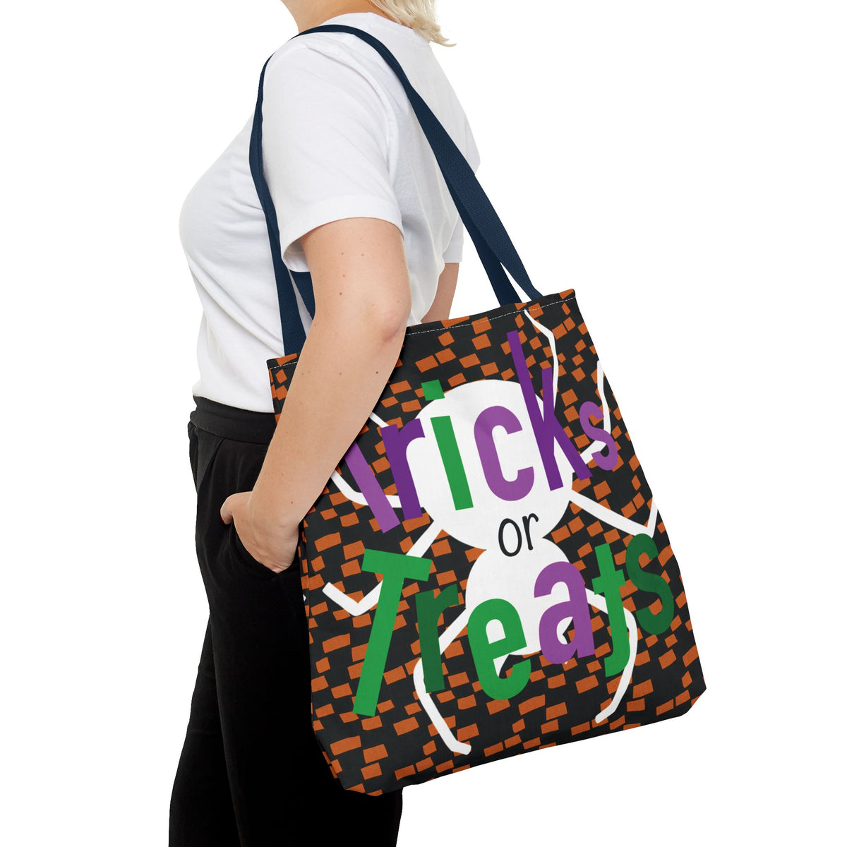Trick or Treat Reusable Tote Bag