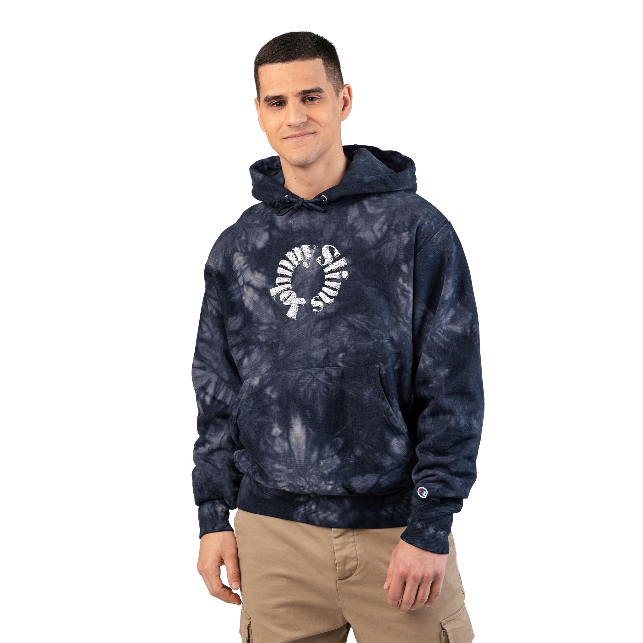 Unisex Champion Brand Warm Tie-Dye Hoodie