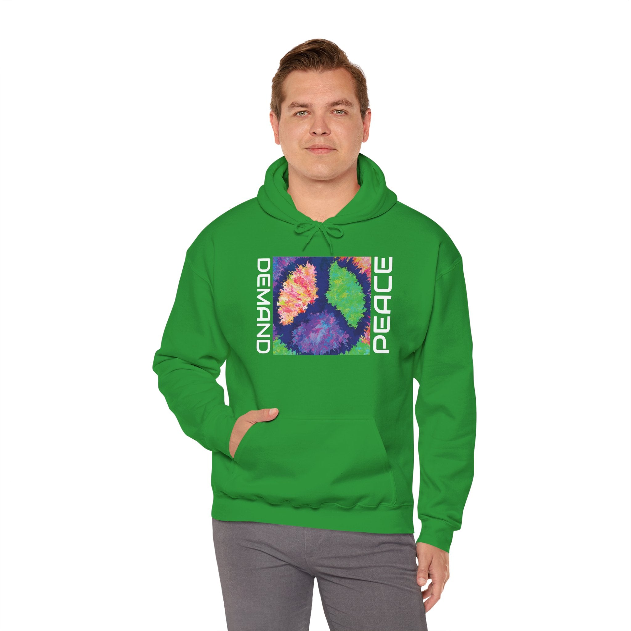 Peaceful Tie Dye Unisex Hoodie