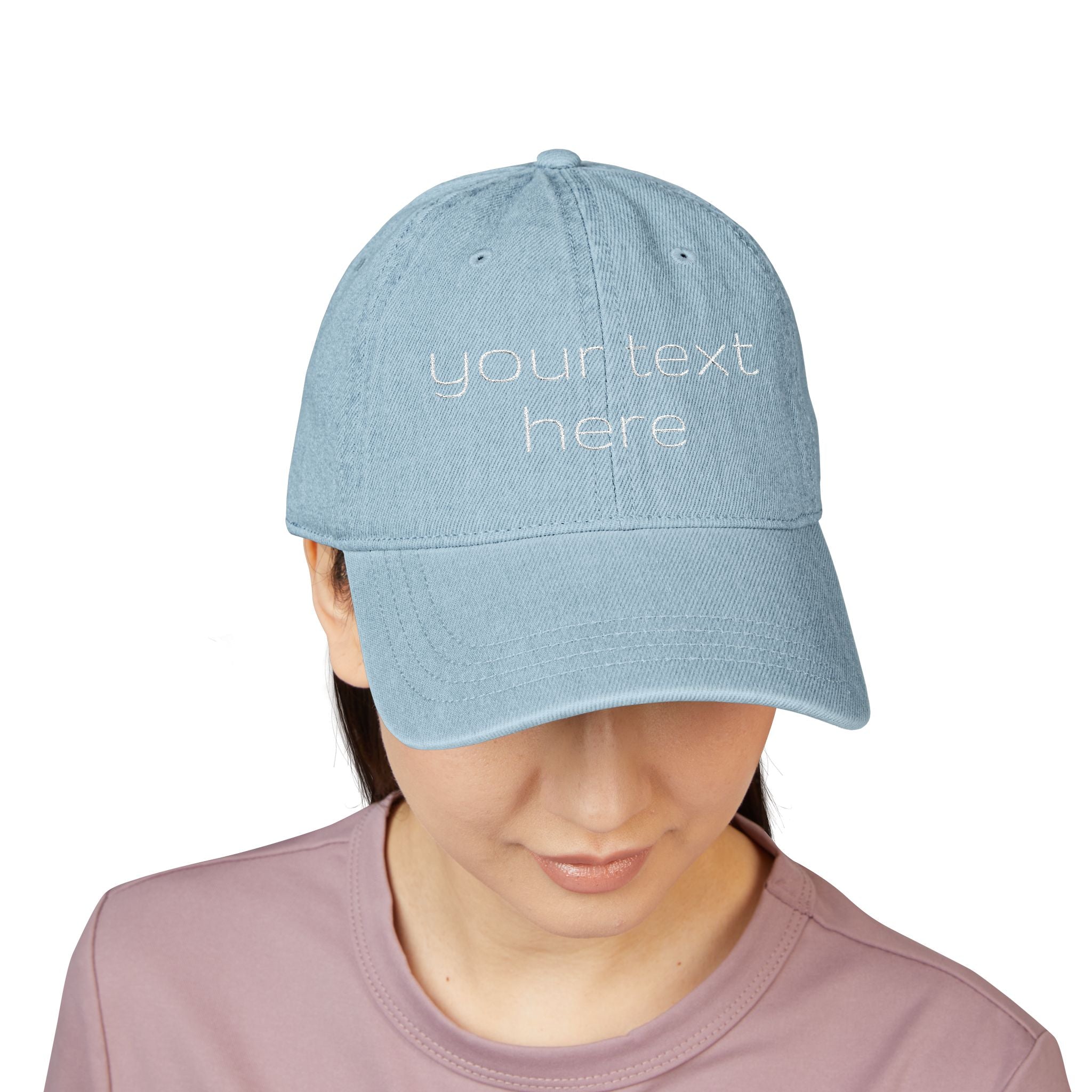 Personalized Denim Hat for Women & Men