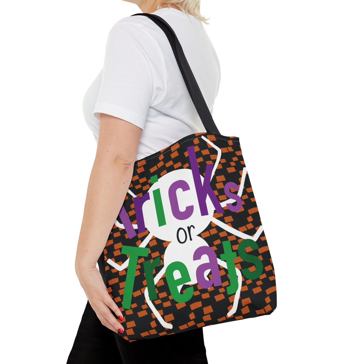 Trick or Treat Reusable Tote Bag