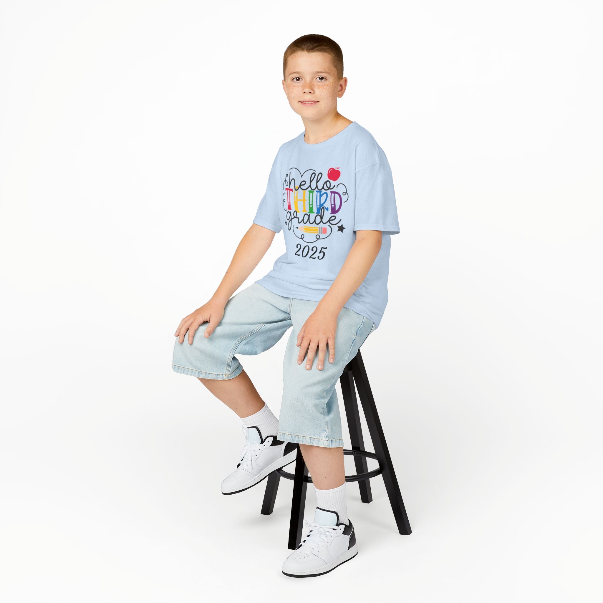 Kids Third Grade Tee - Back to School Shirt, Grade 3 T-Shirt, Teacher Appreciation Gift, Classroom Celebration Apparel, Fun Learning [...]