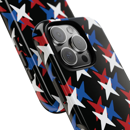 Red White Blue Star Tough Phone Case
