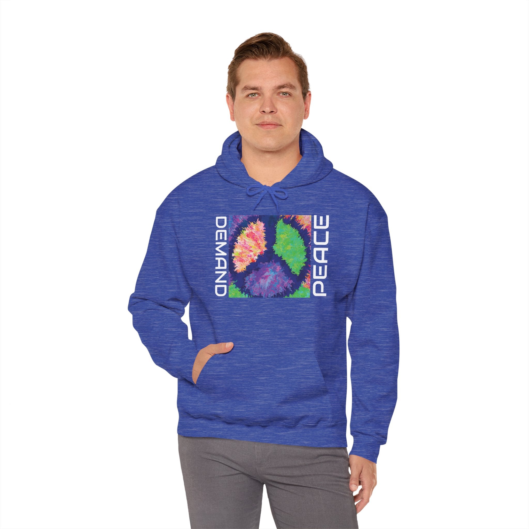 Peaceful Tie Dye Unisex Hoodie