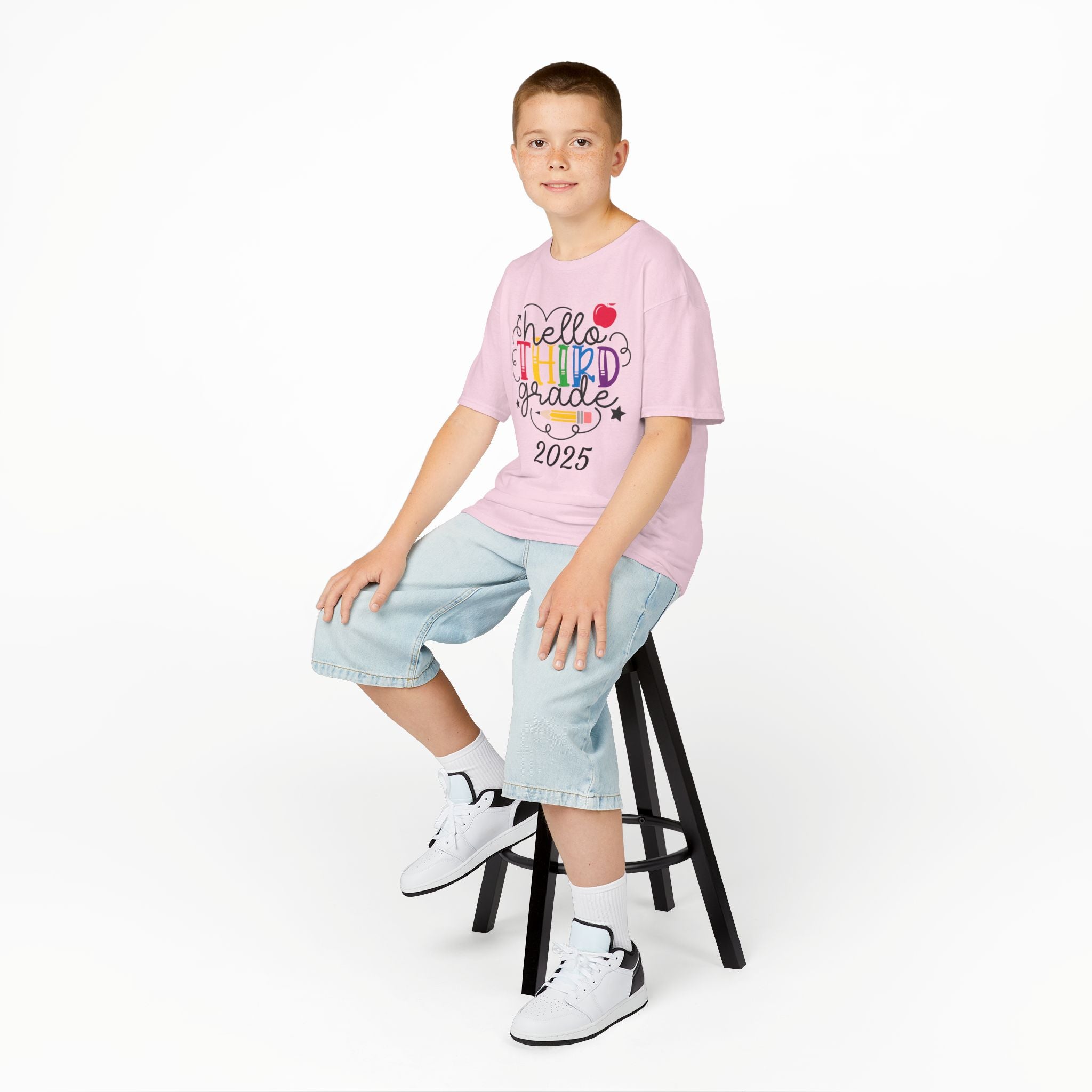 Kids Third Grade Tee - Back to School Shirt, Grade 3 T-Shirt, Teacher Appreciation Gift, Classroom Celebration Apparel, Fun Learning [...]