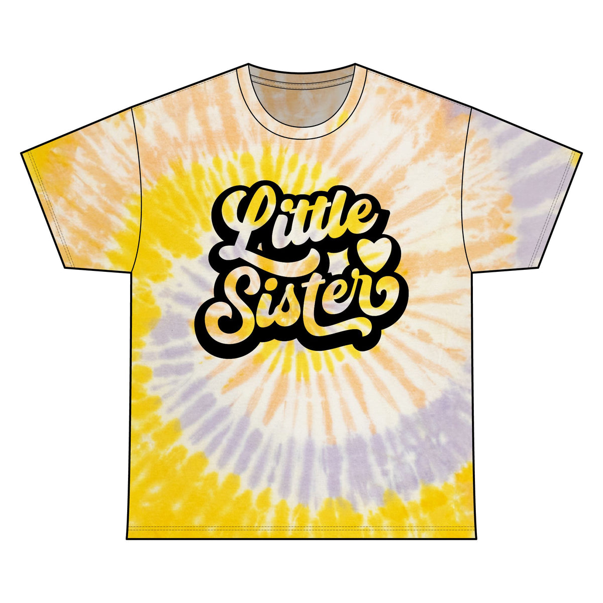 Little Sister Tie Dye Tee