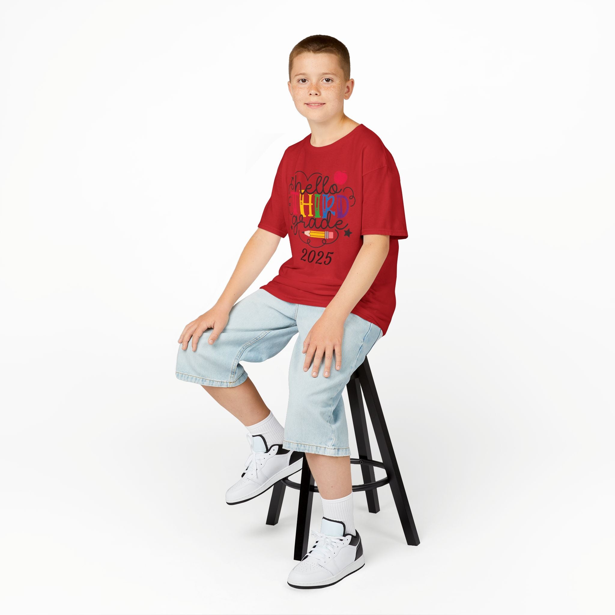 Kids Third Grade Tee - Back to School Shirt, Grade 3 T-Shirt, Teacher Appreciation Gift, Classroom Celebration Apparel, Fun Learning [...]
