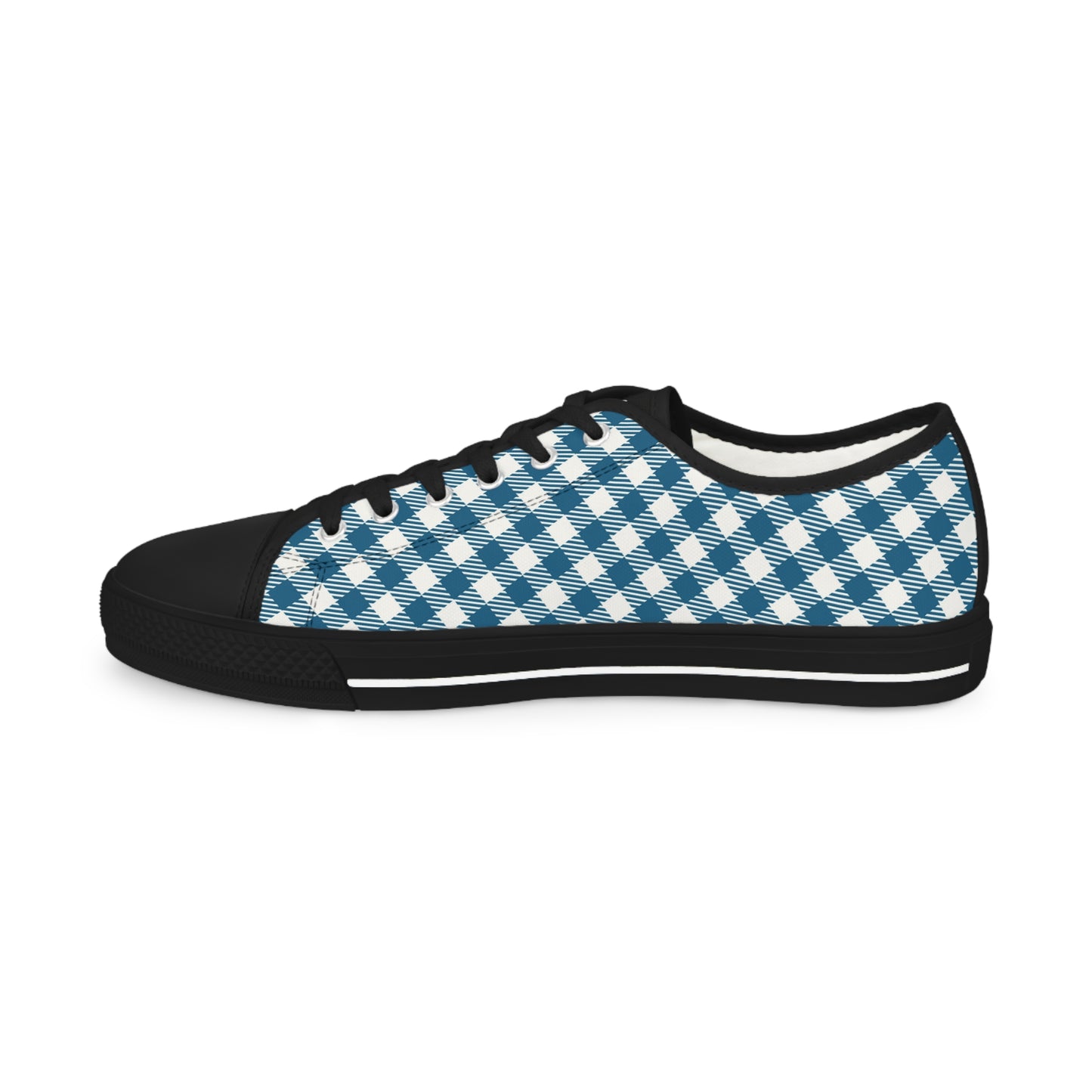Men’s Stylish RB Tablecloth Low Top Sneakers