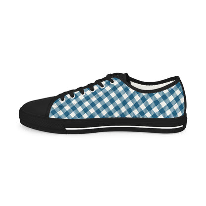 Men’s Stylish RB Tablecloth Low Top Sneakers