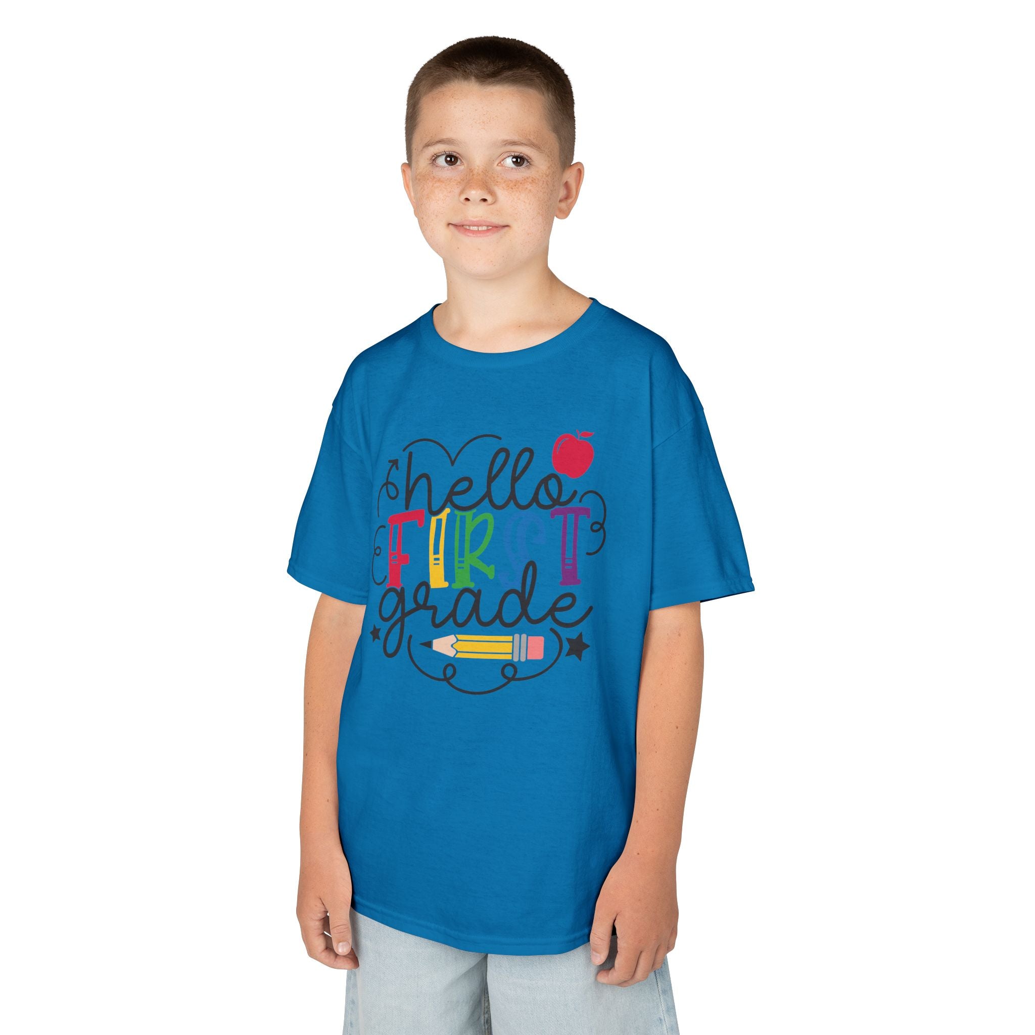 Kids First Grade Tee, Back to School Outfit, Classroom Apparel, Fun Kids Tee, Teacher Gift