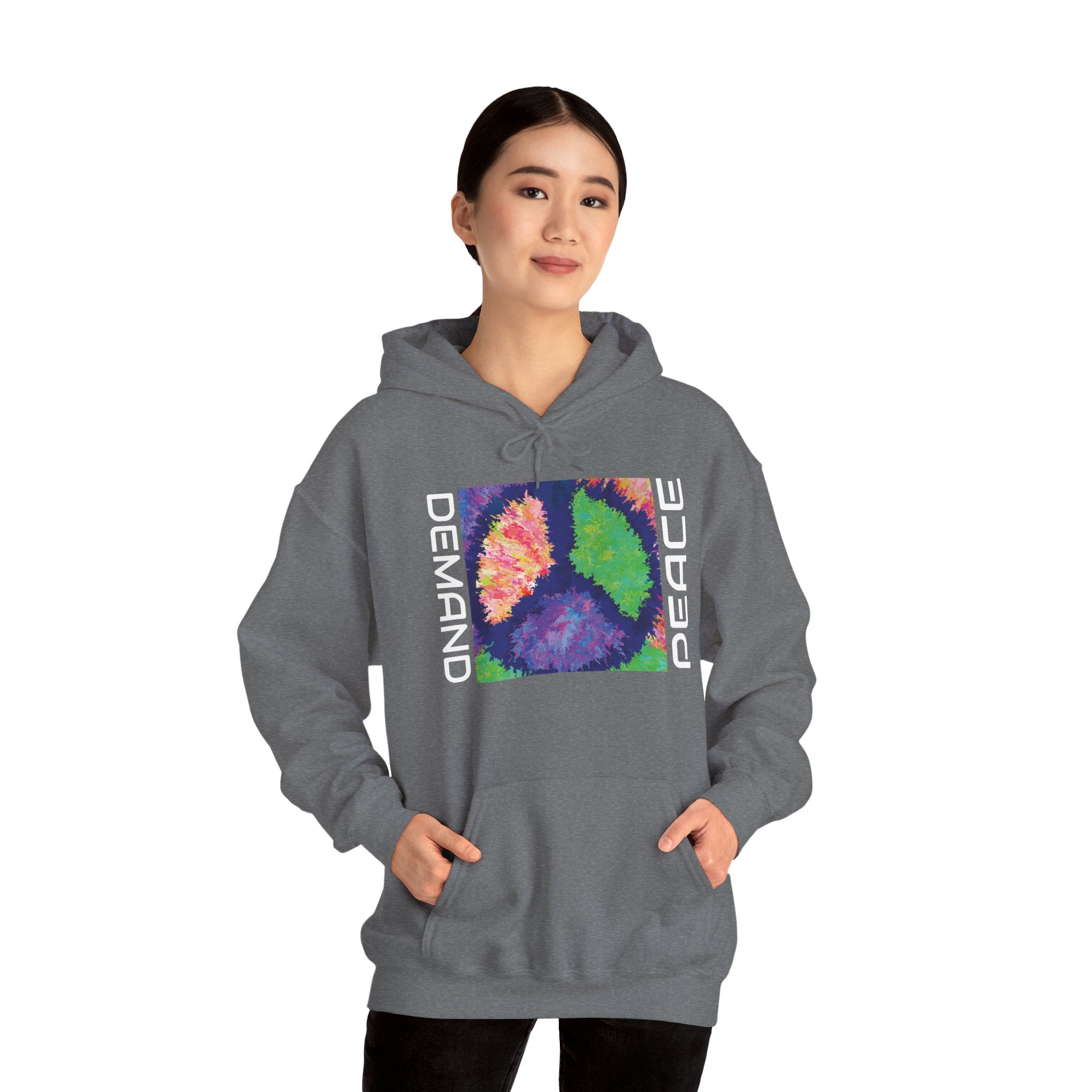 Peaceful Tie Dye Unisex Hoodie
