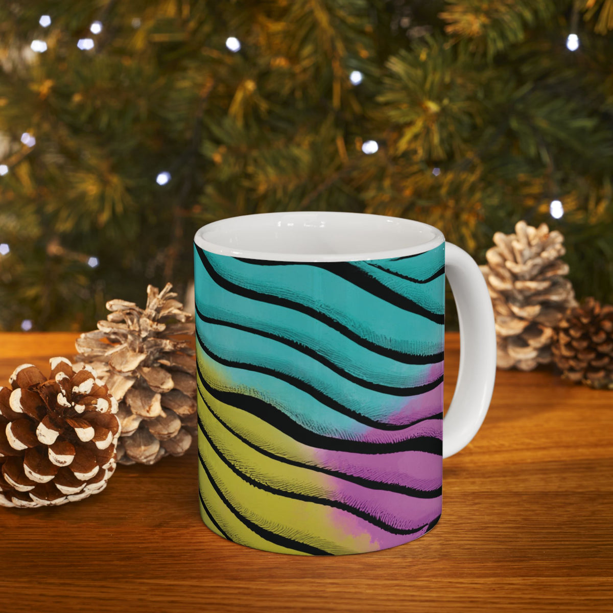 Colorful Zebra Essence Coffee and Tea Mug