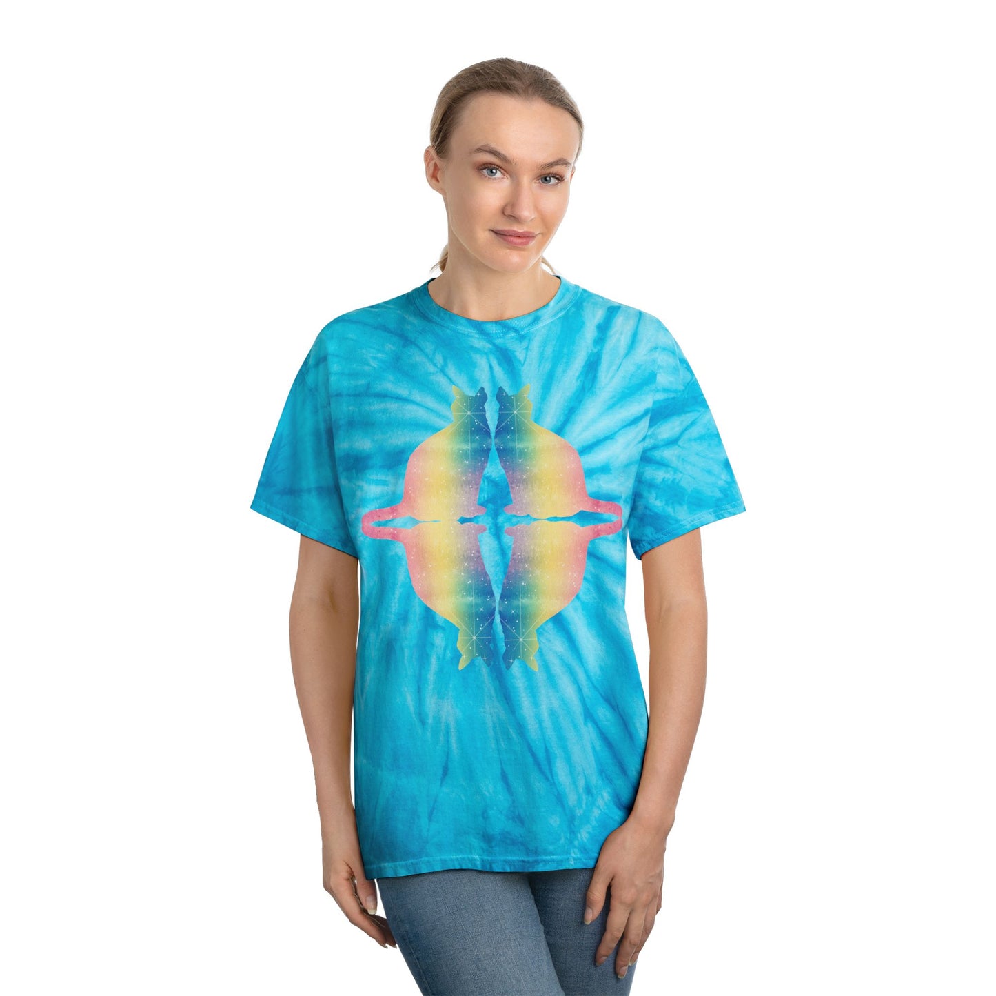 Chic Kitty Tie-Dye Tee