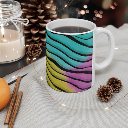Colorful Zebra Essence Coffee and Tea Mug
