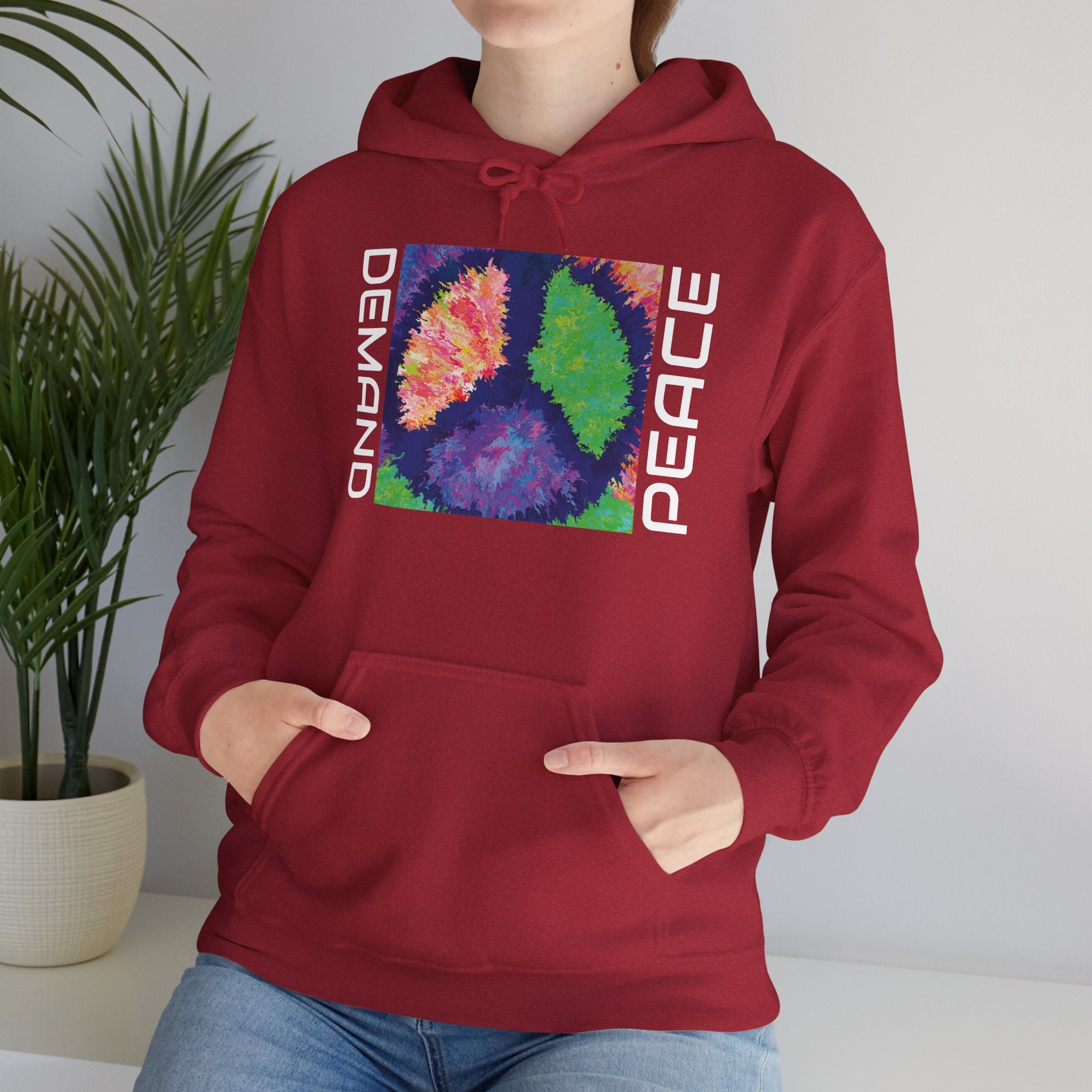 Peaceful Tie Dye Unisex Hoodie