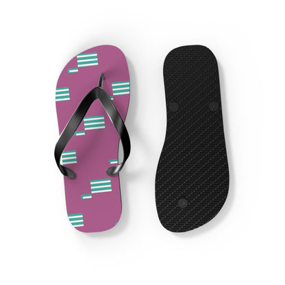 Trendy Patterned Flip Flops
