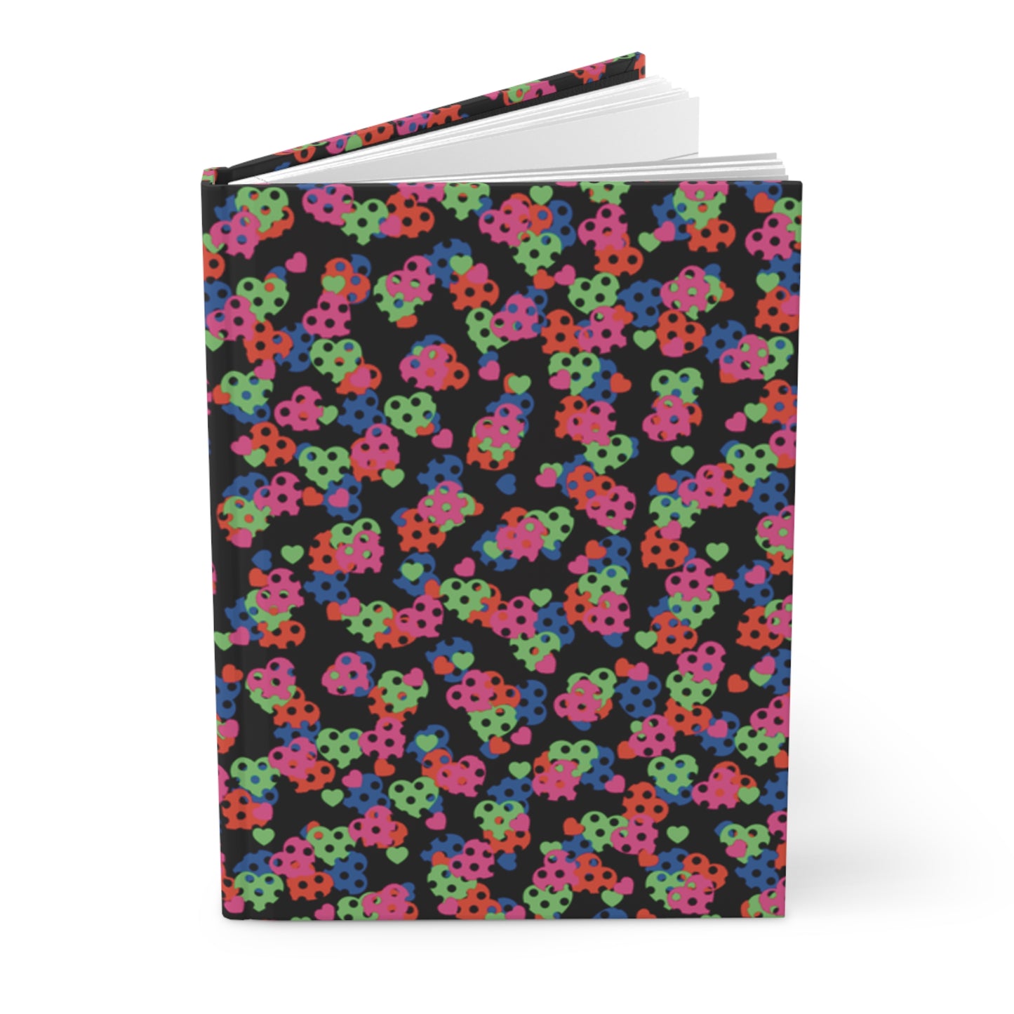 Colorful Floral Hardcover Journal