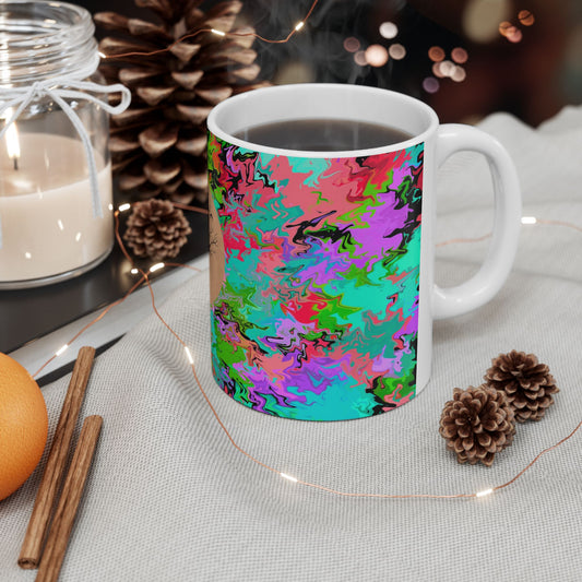 Vibrant Nature Ceramic Mug