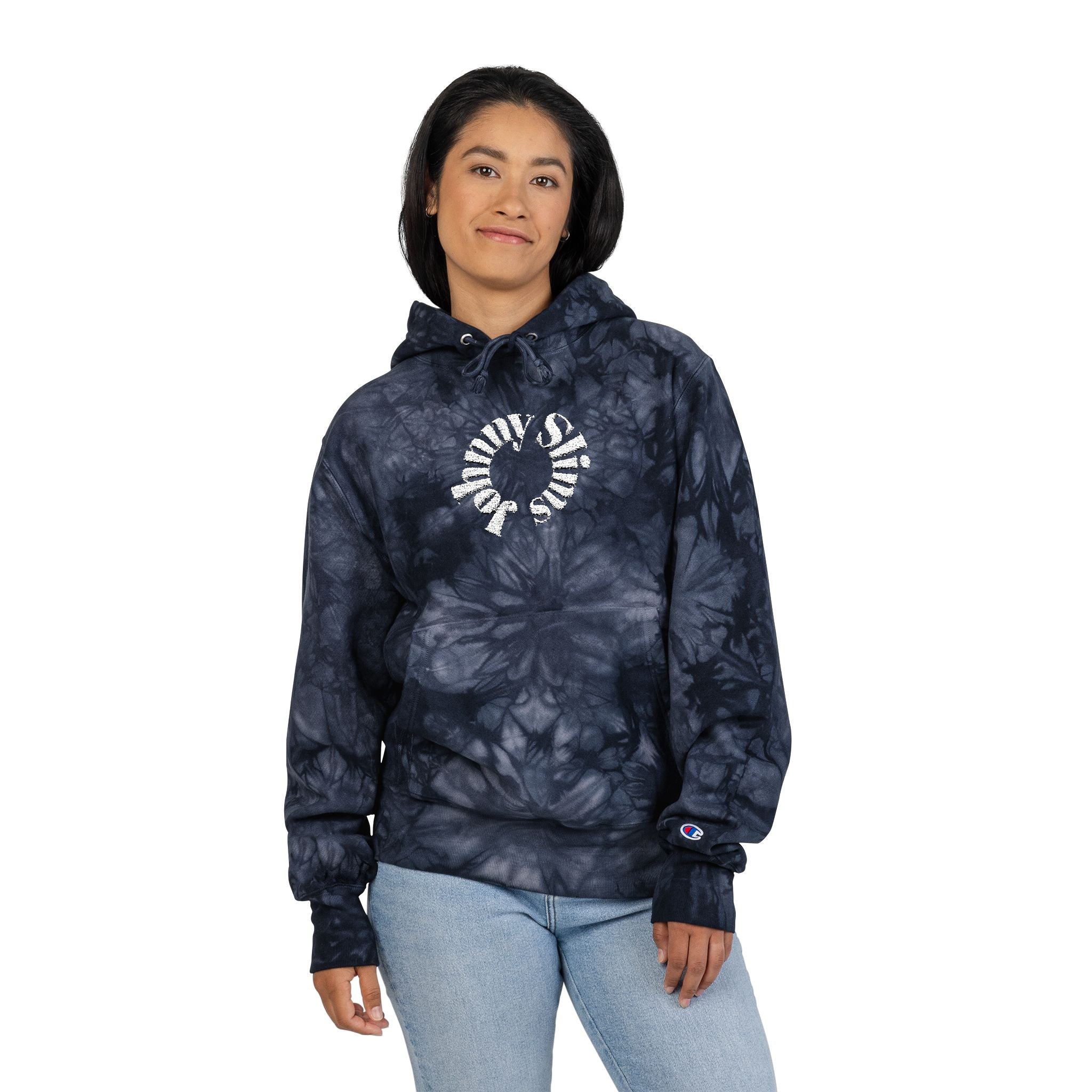 Unisex Champion Brand Warm Tie-Dye Hoodie