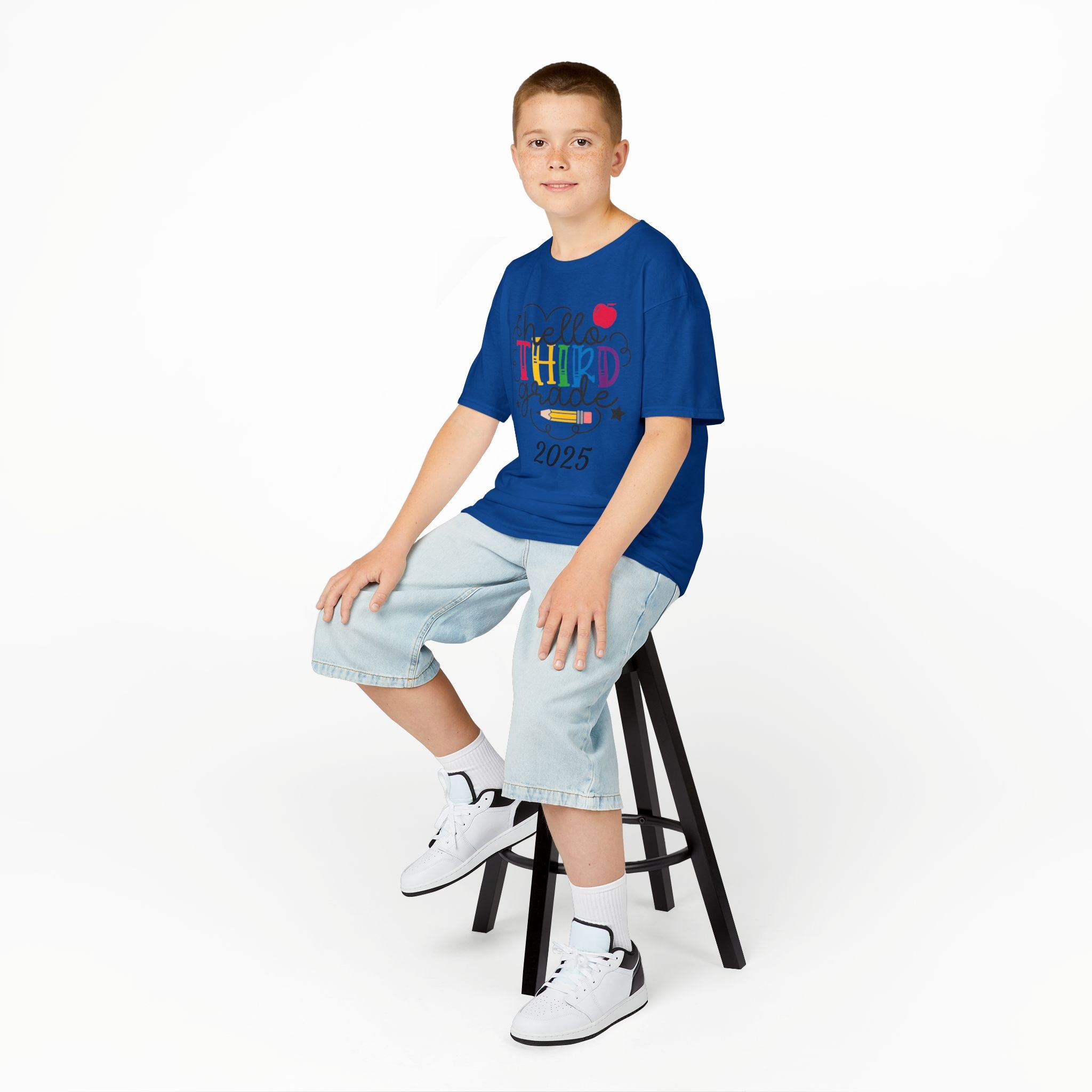 Kids Third Grade Tee - Back to School Shirt, Grade 3 T-Shirt, Teacher Appreciation Gift, Classroom Celebration Apparel, Fun Learning [...]