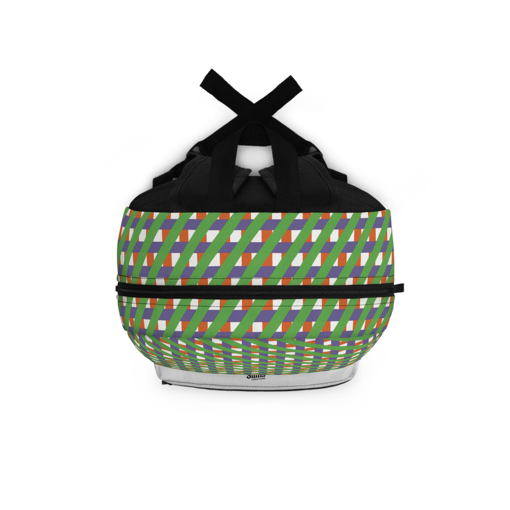Vibrant Geometric Pattern Backpack - Stylish School Bag, Trendy Travel Backpack, Colorful Rucksack, Unique Gift for Students, [...]