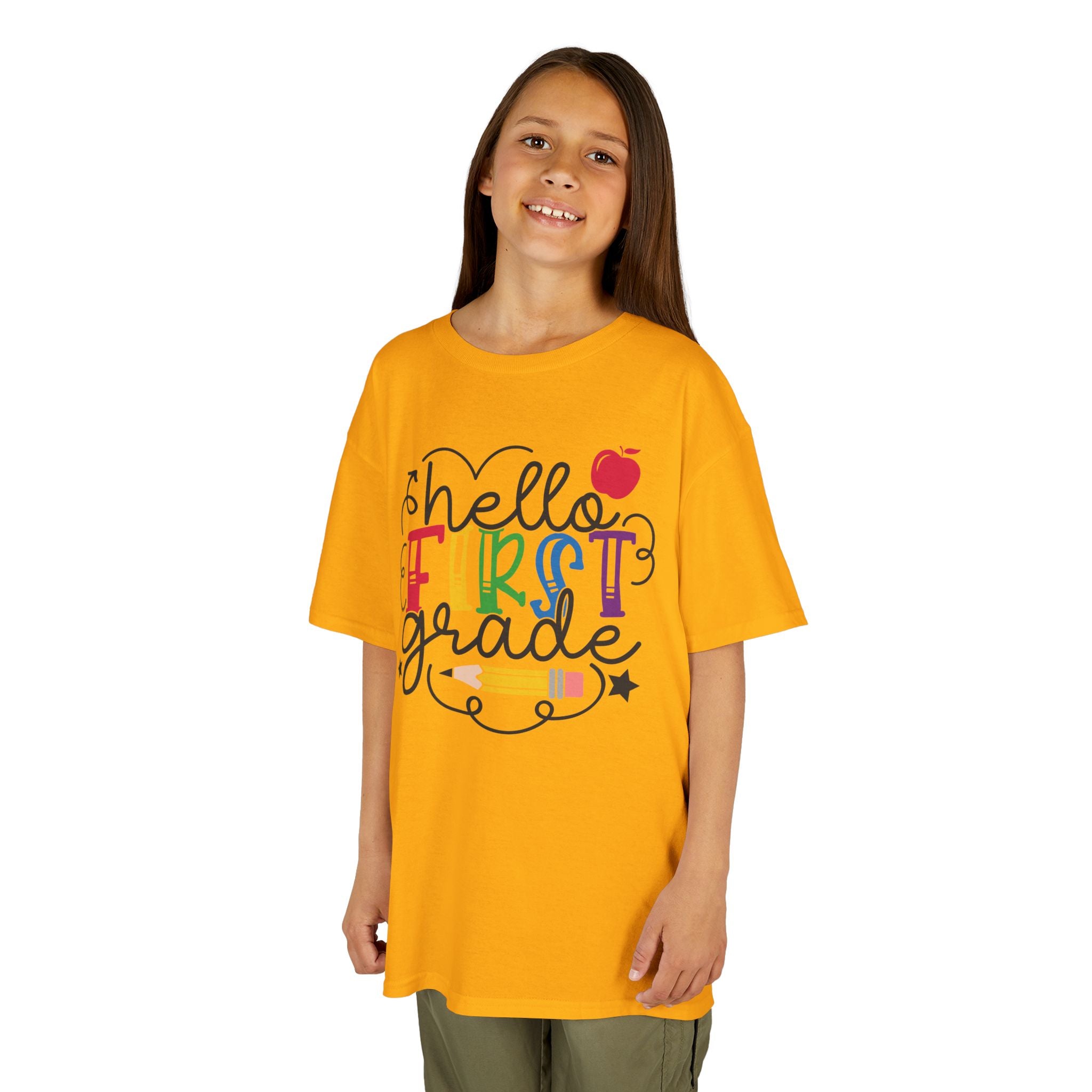 Kids First Grade Tee, Back to School Outfit, Classroom Apparel, Fun Kids Tee, Teacher Gift