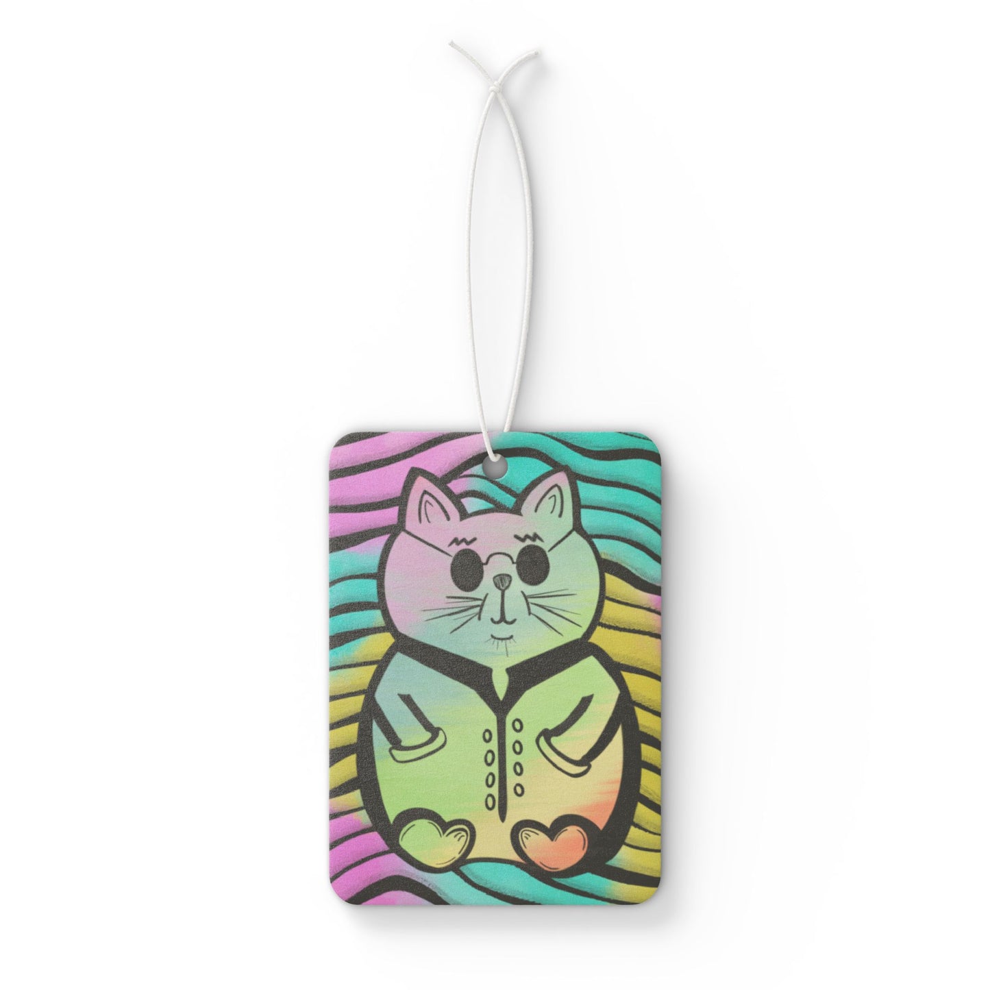 Hippie Kitty Car Air Freshener