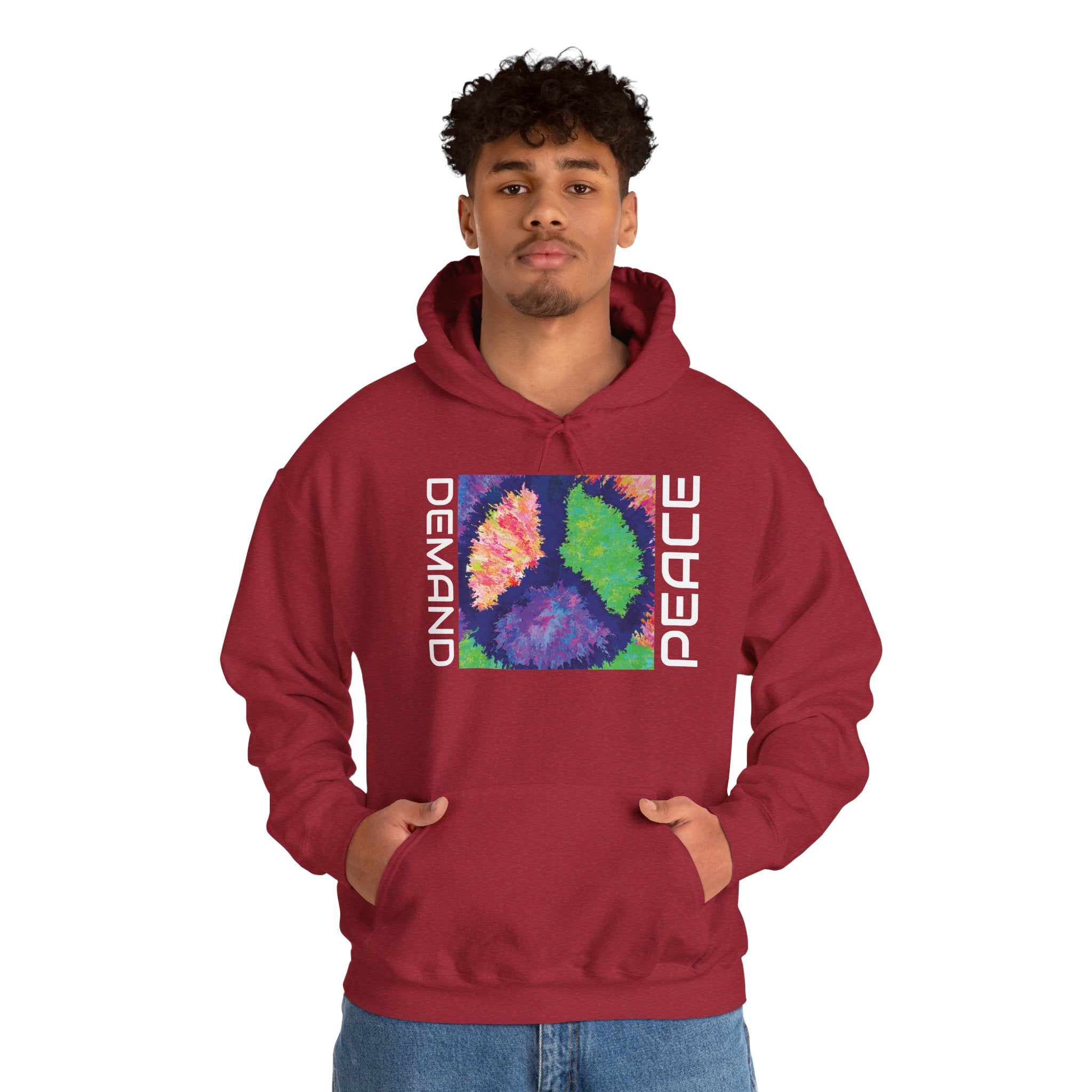 Peaceful Tie Dye Unisex Hoodie
