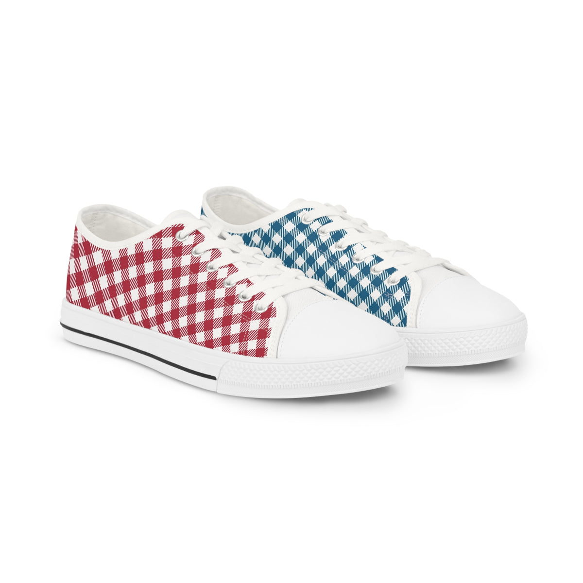 Men’s Stylish RB Tablecloth Low Top Sneakers