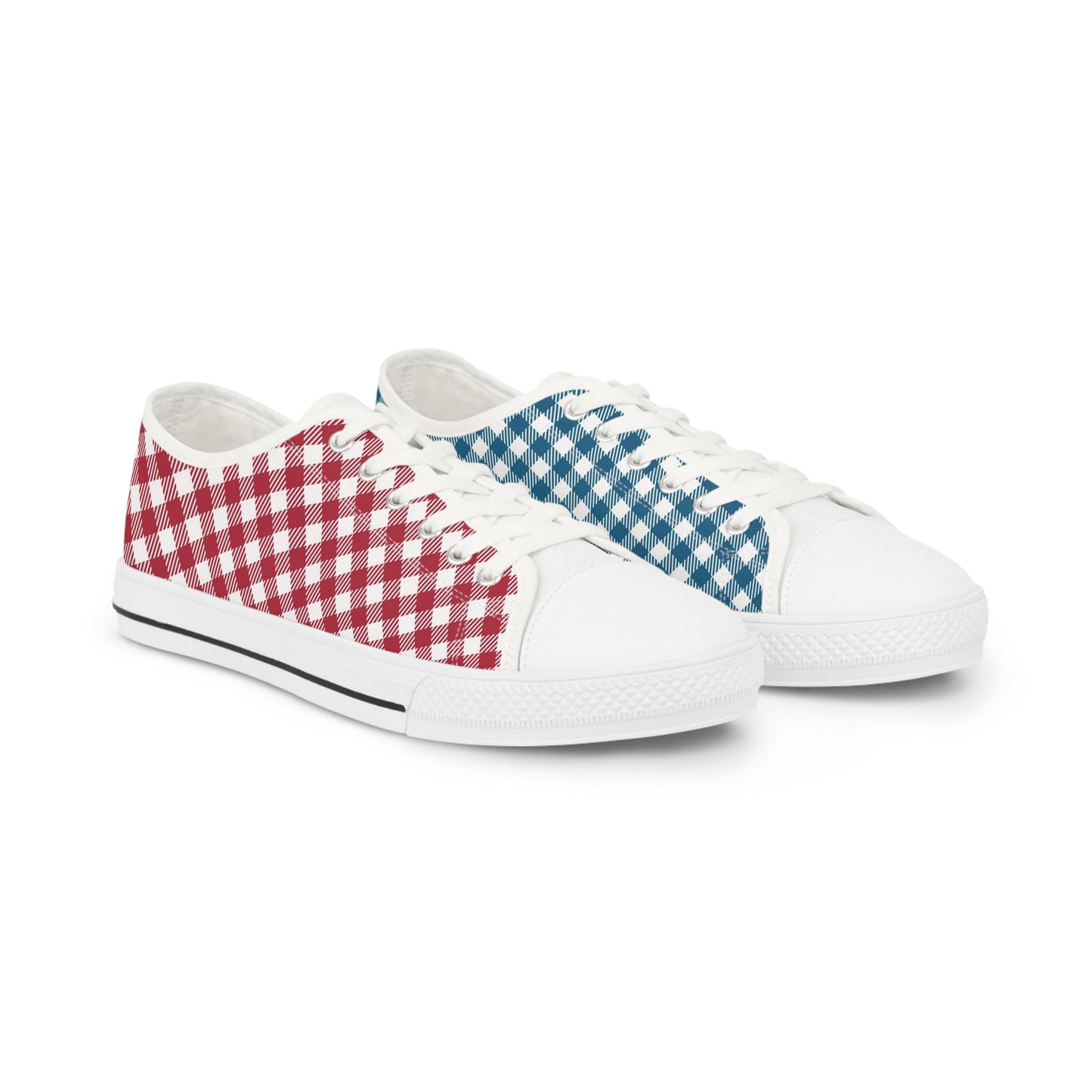 Men’s Stylish RB Tablecloth Low Top Sneakers